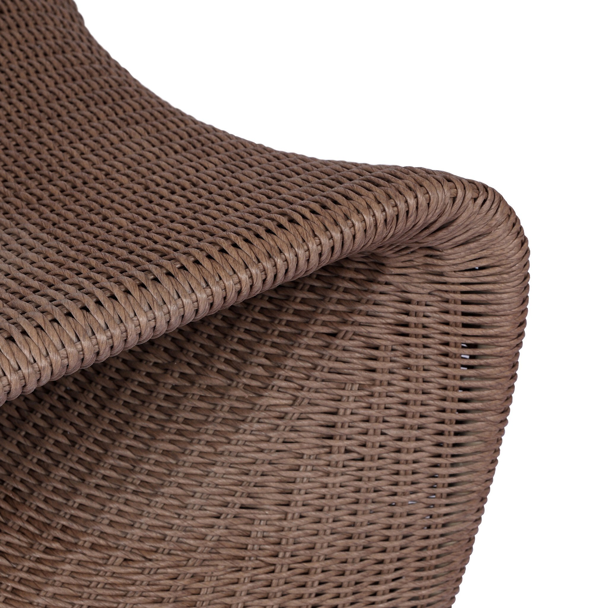 Four Hands Portia Outdoor Occasional Chair — Tanned Weave