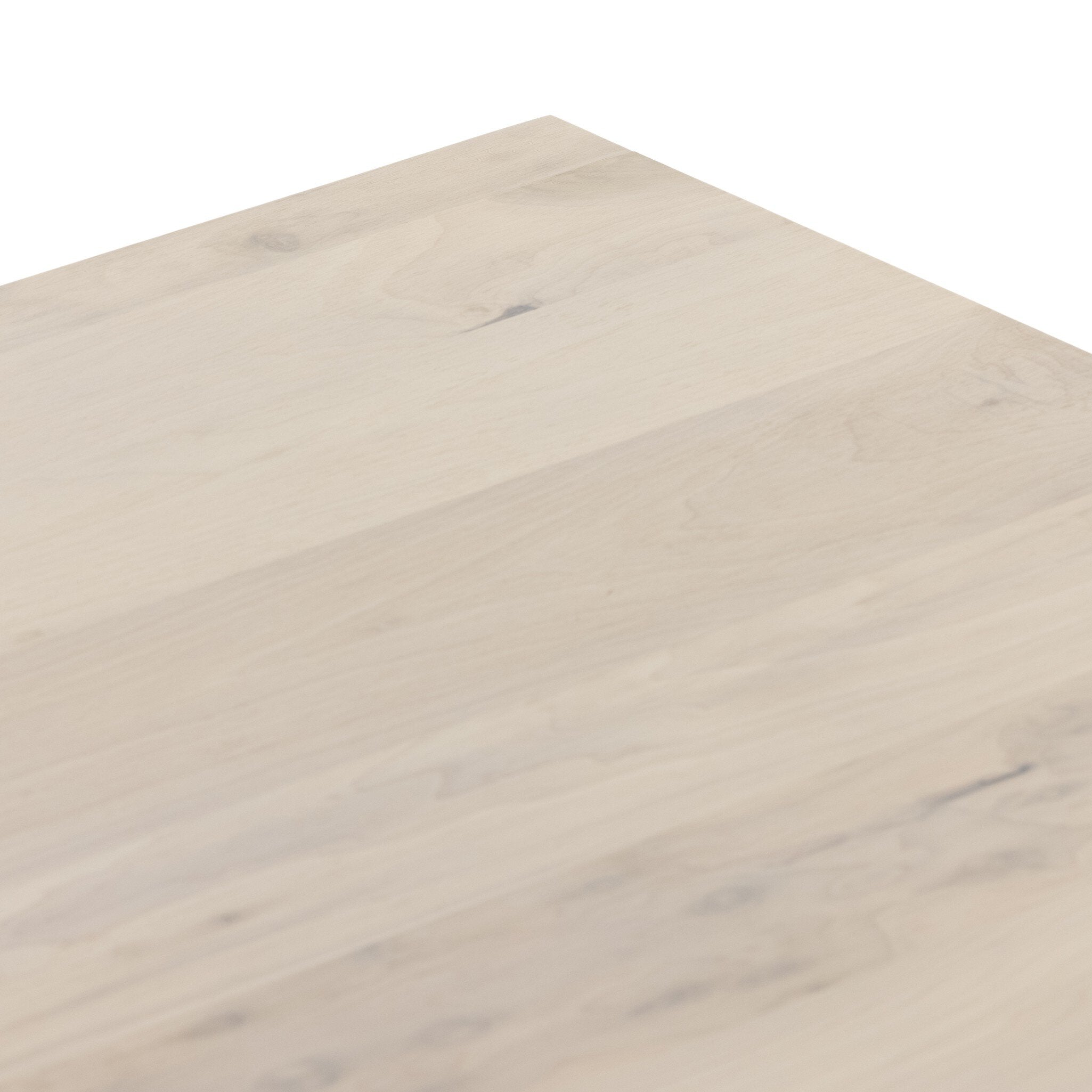 Four Hands Trey Modular Corner Desk — Dove Poplar-Natural Iron