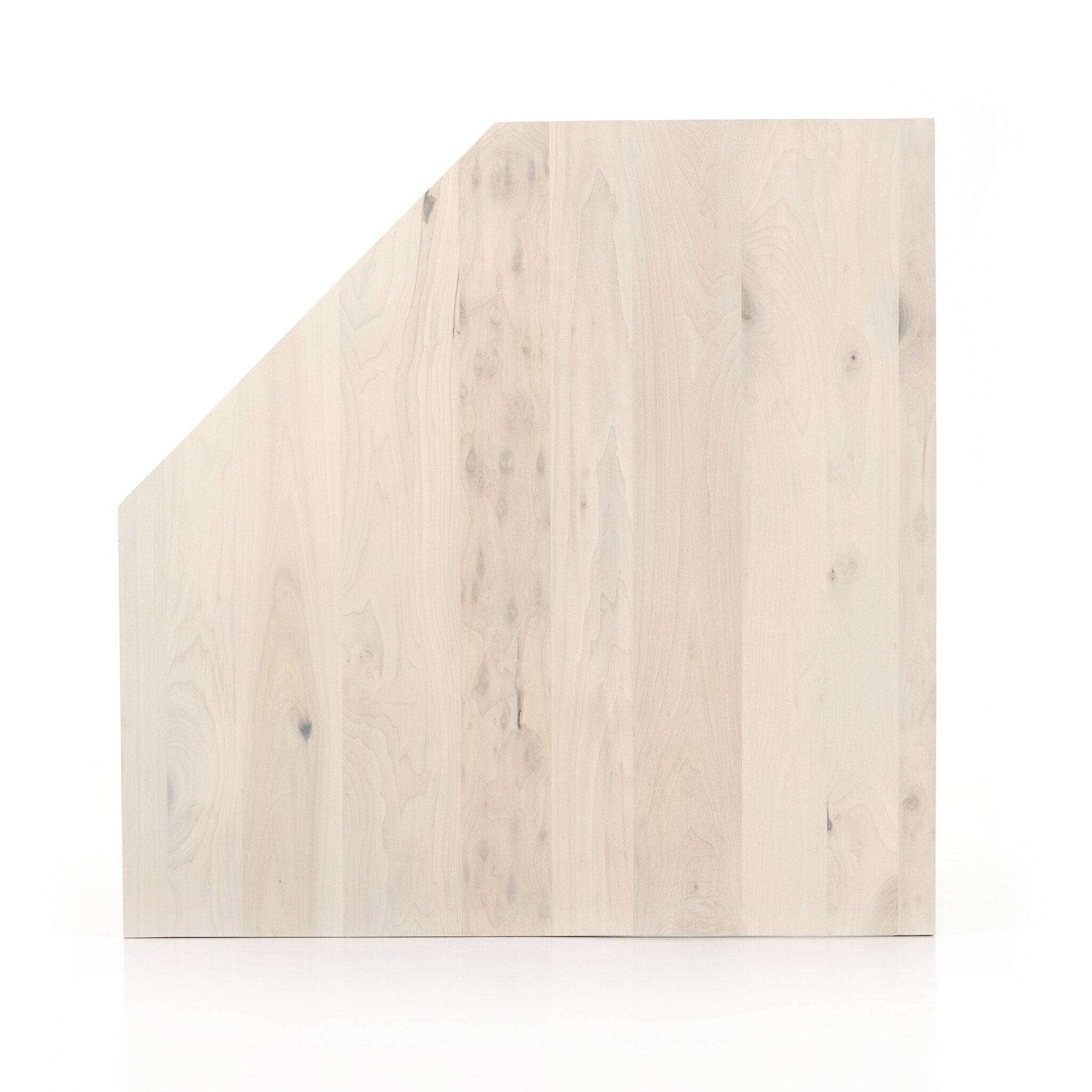 Four Hands Trey Modular Corner Desk — Dove Poplar-Natural Iron