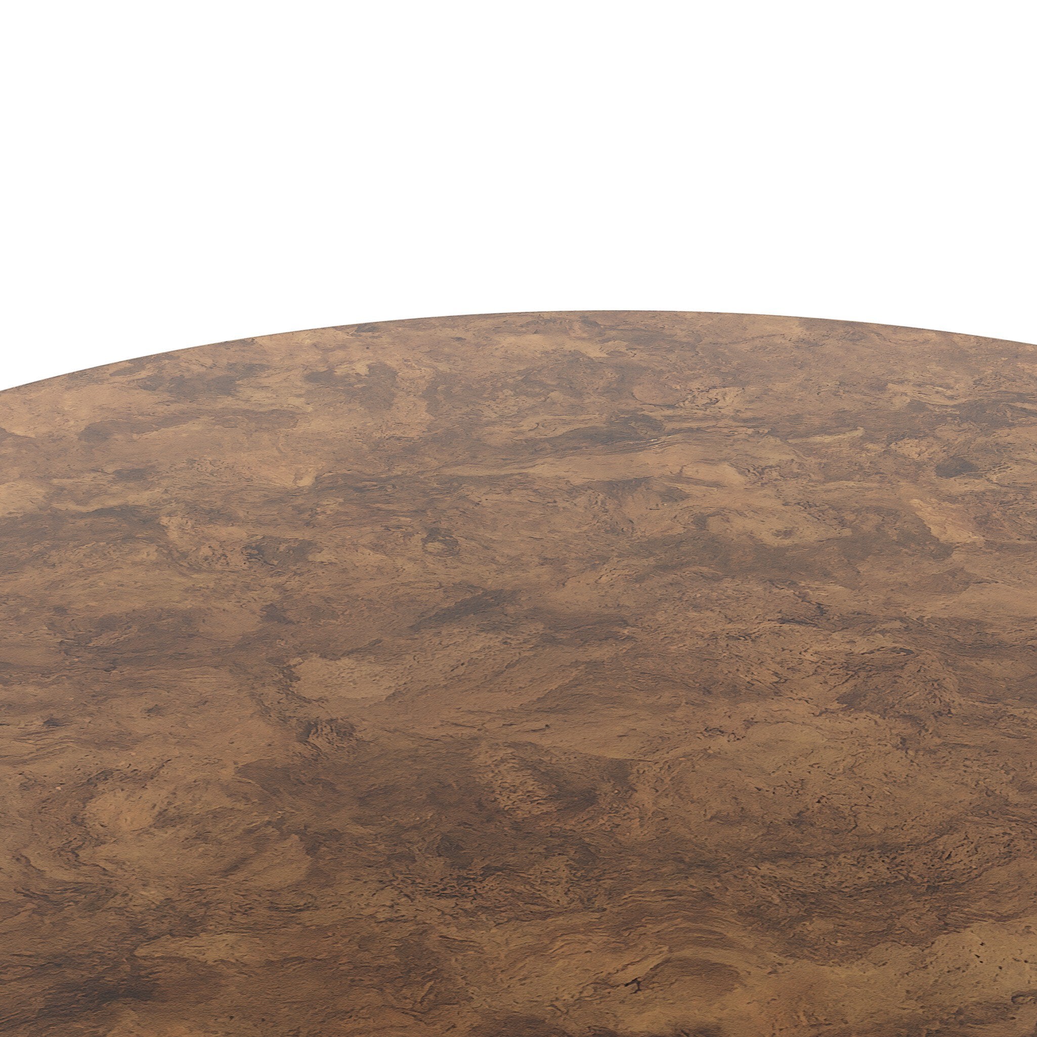Four Hands Hudson Round Coffee Table — Dark Bark Paper-Black Pine-Smoked Oak Veneer