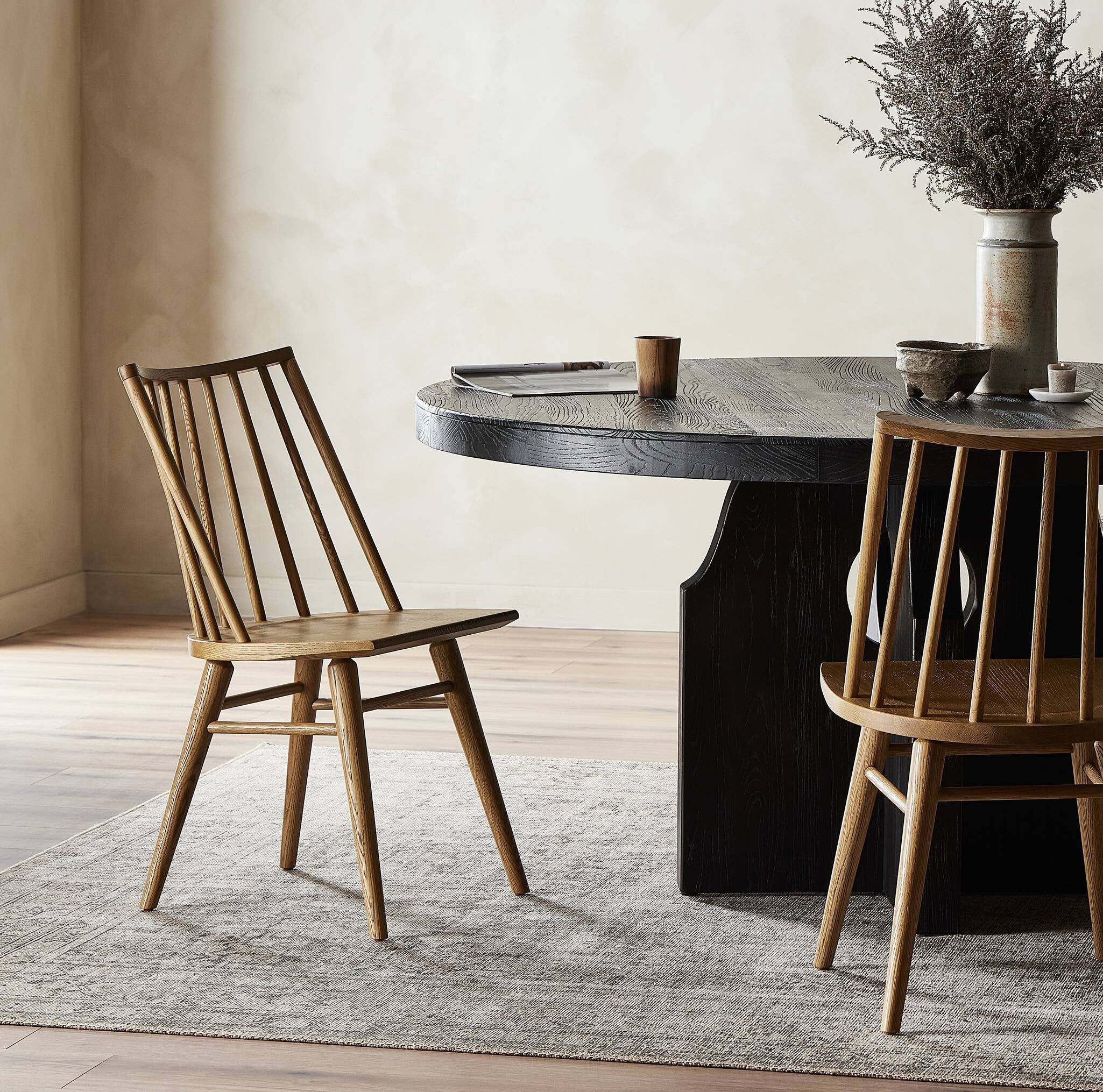 Four Hands Lewis Windsor Chair — Sandy Oak
