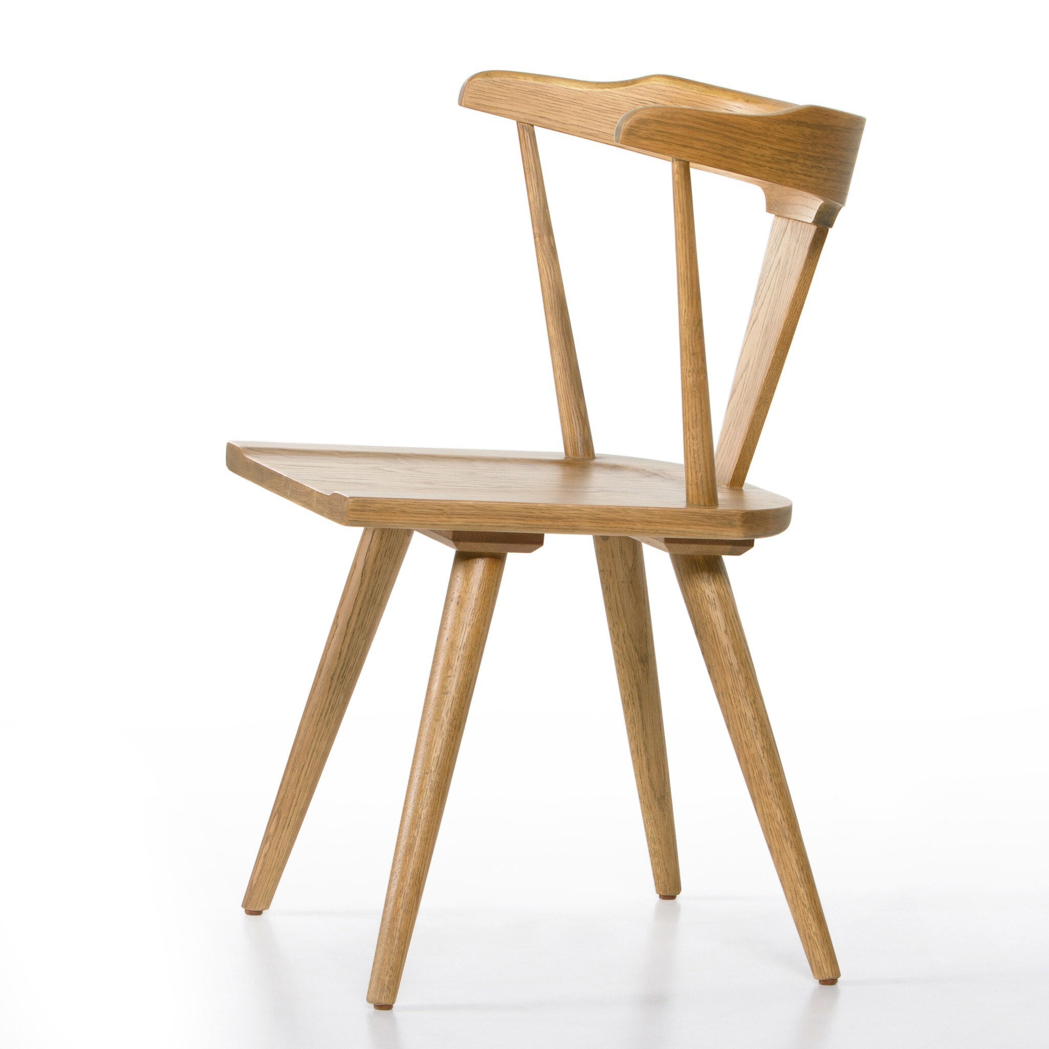 Four Hands Ripley Dining Chair — Sandy Oak-Sandy Oak Veneer