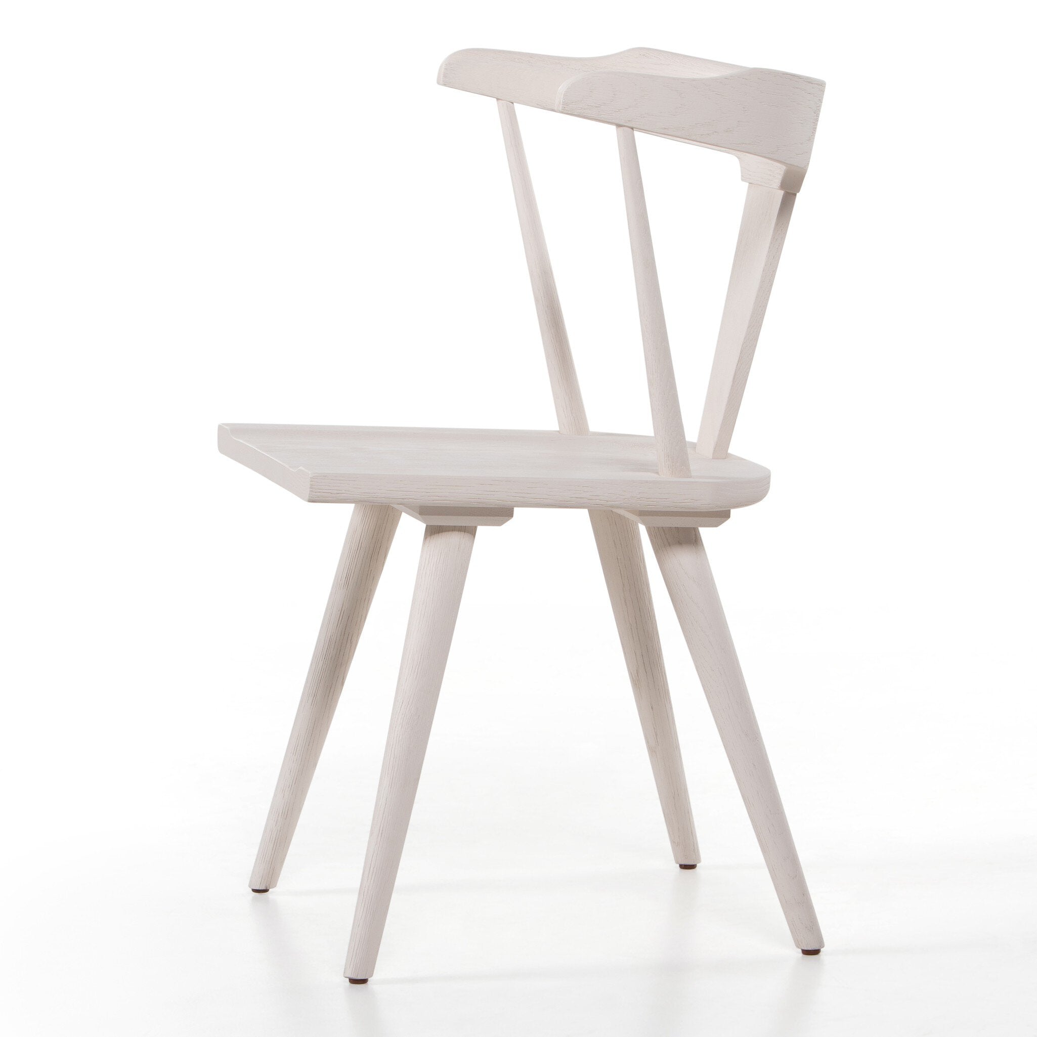 Four Hands Ripley Dining Chair — Off White Oak Solid-Off White Oak Veneer