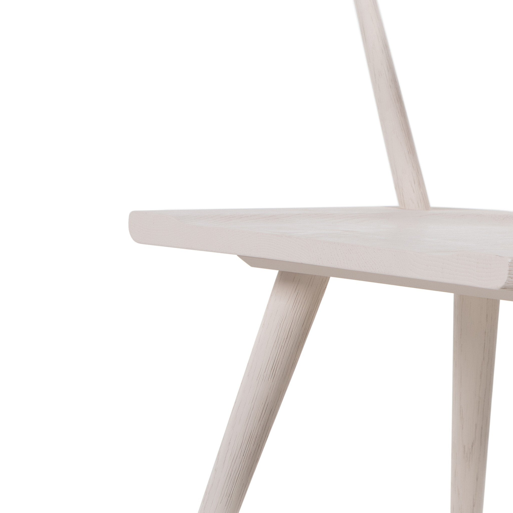 Four Hands Ripley Dining Chair — Off White Oak Solid-Off White Oak Veneer