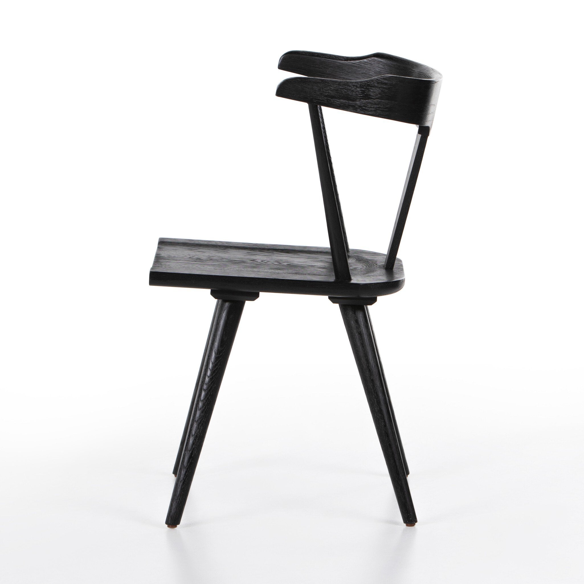 Four Hands Ripley Dining Chair — Black Oak-Black Oak Veneer