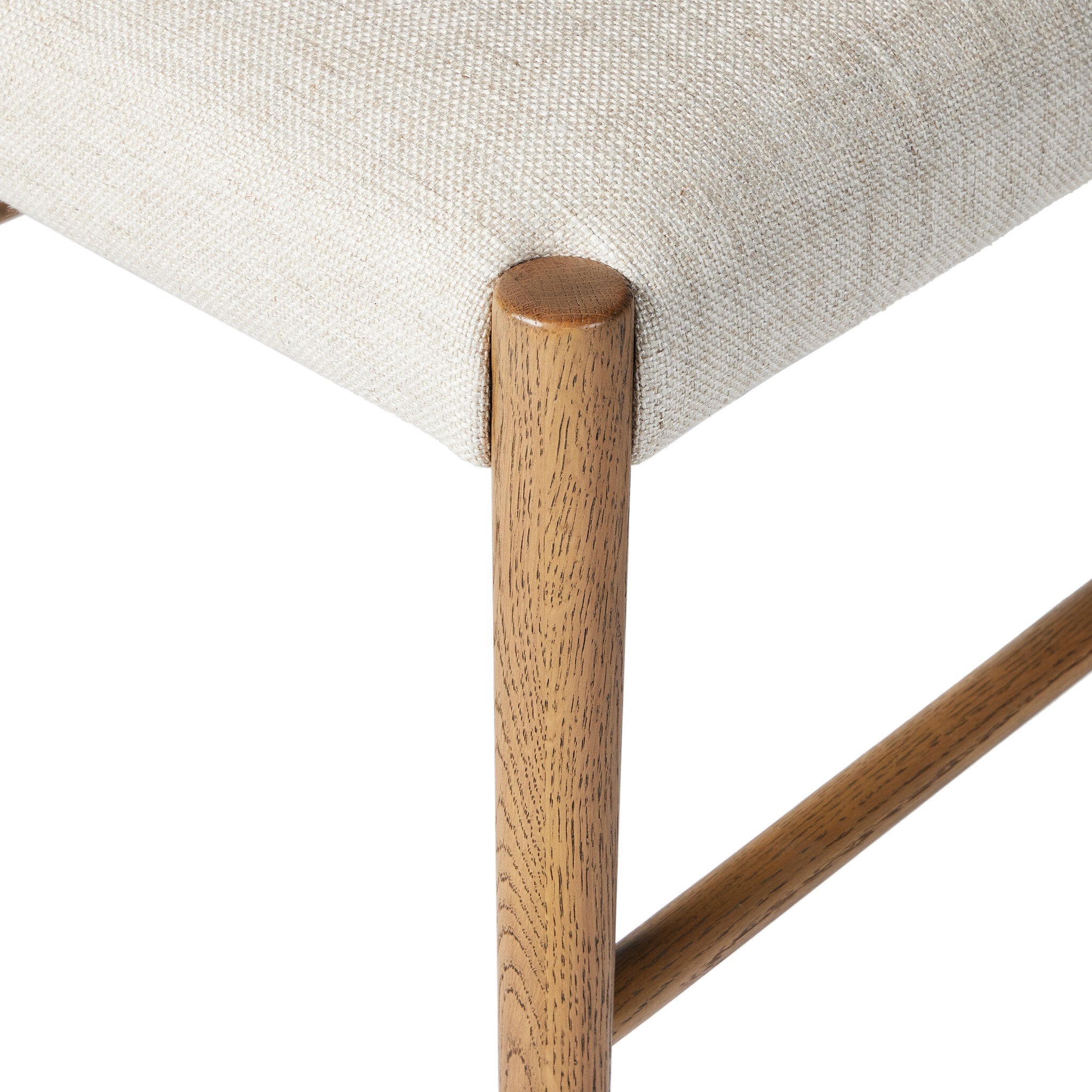 Four Hands Glenmore Dining Chair — Smoked Oak-Essence Natural