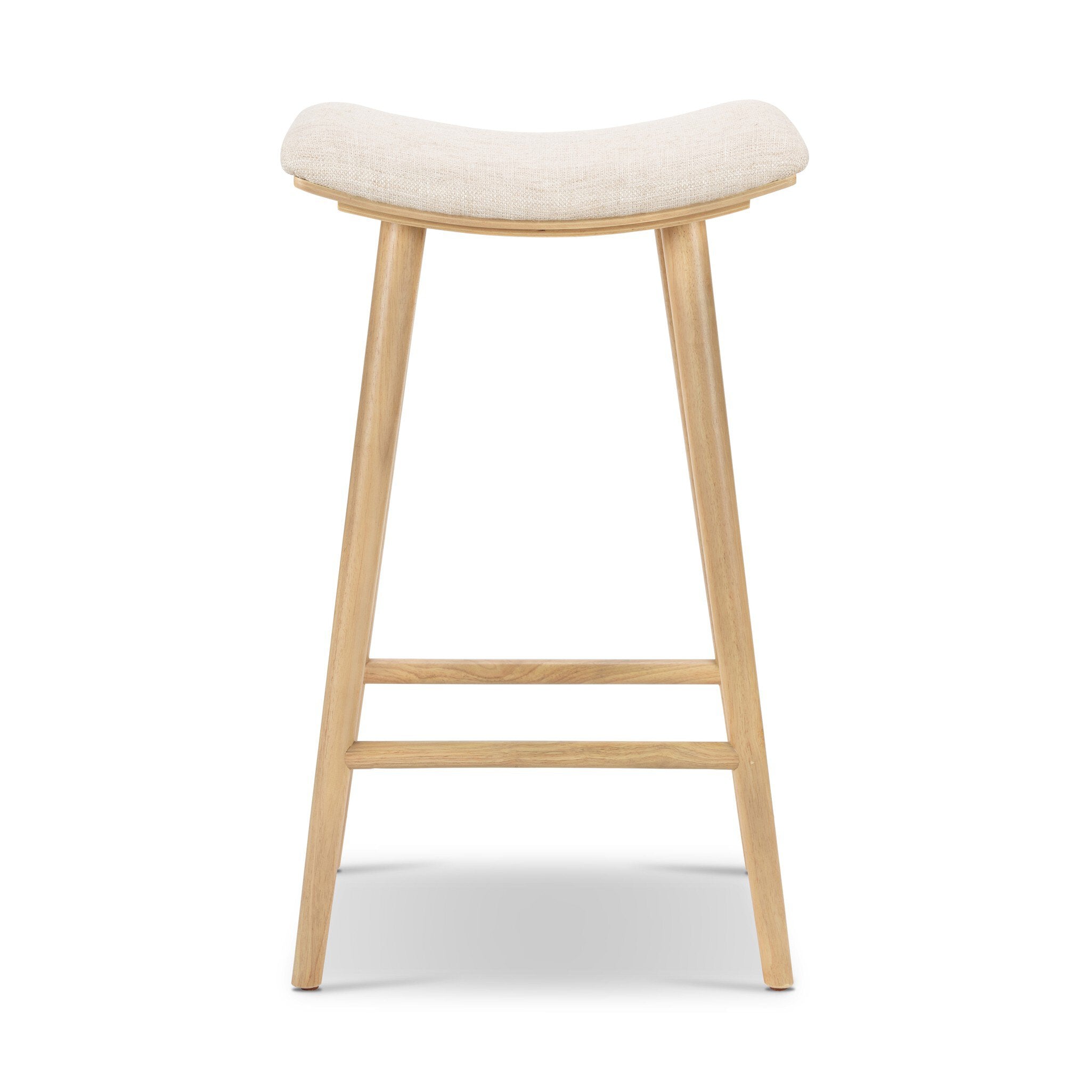 Four Hands Union Bar + Counter Stool — Essence Natural-Light Natural Parawood-Bar