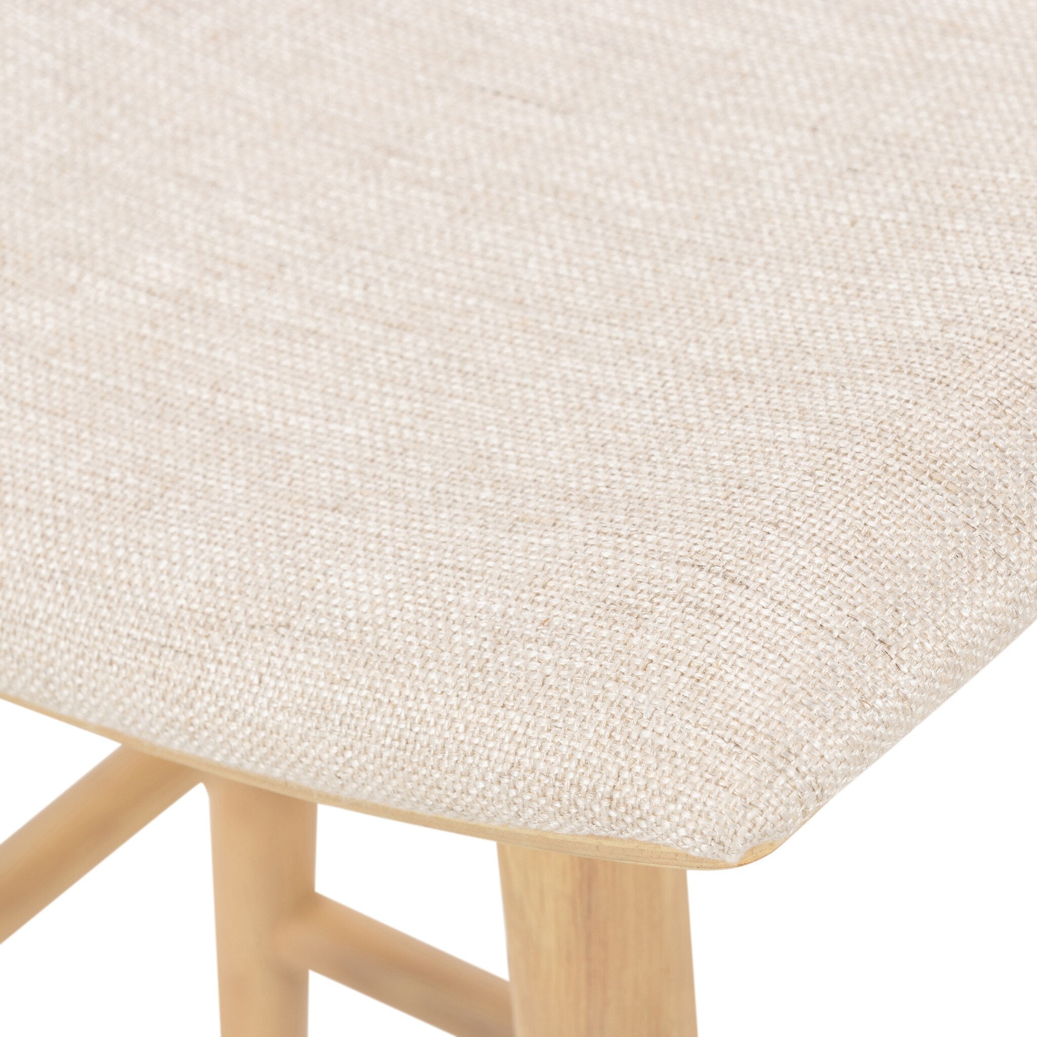 Four Hands Union Bar + Counter Stool — Essence Natural-Light Natural Parawood-Counter