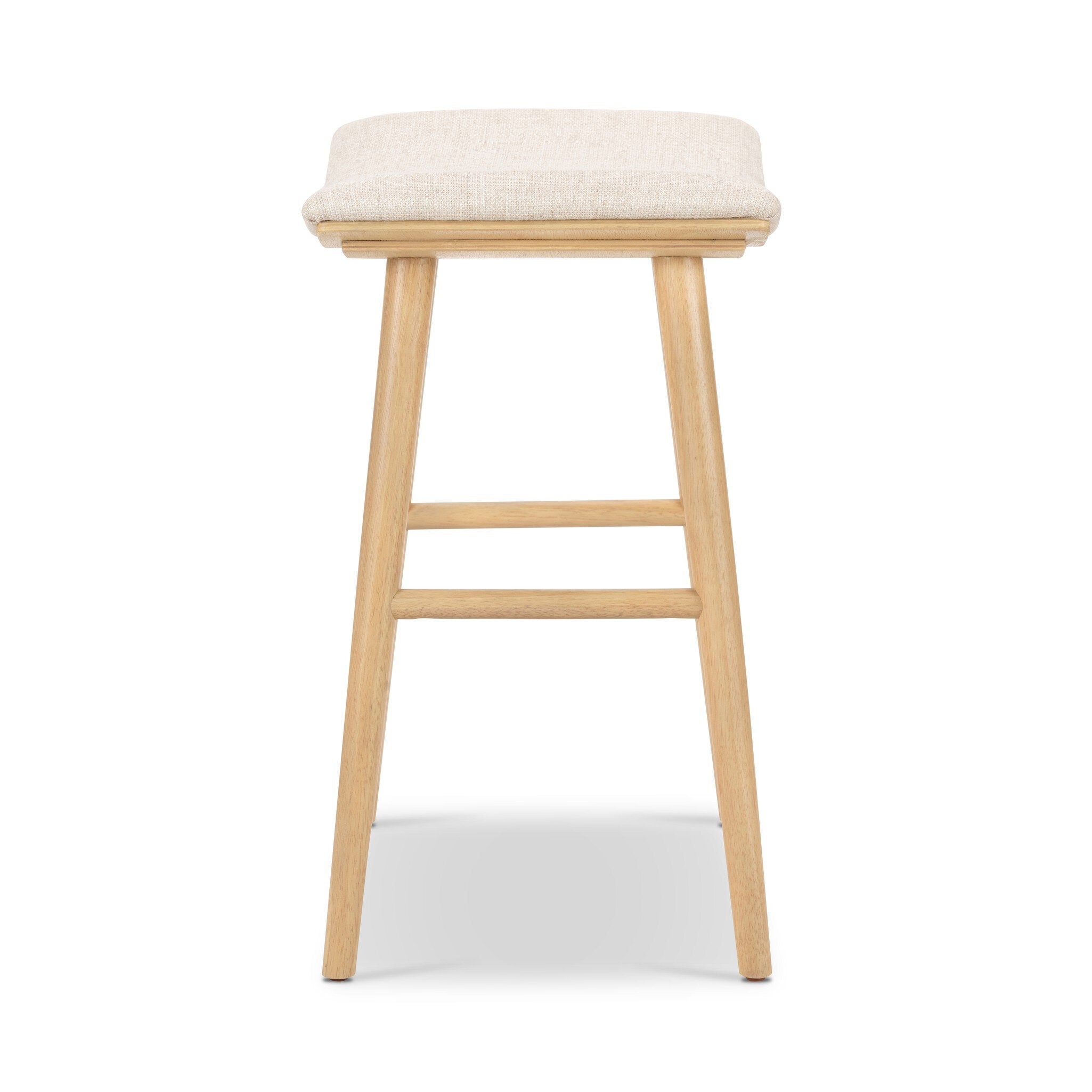 Four Hands Union Bar + Counter Stool — Essence Natural-Light Natural Parawood-Counter
