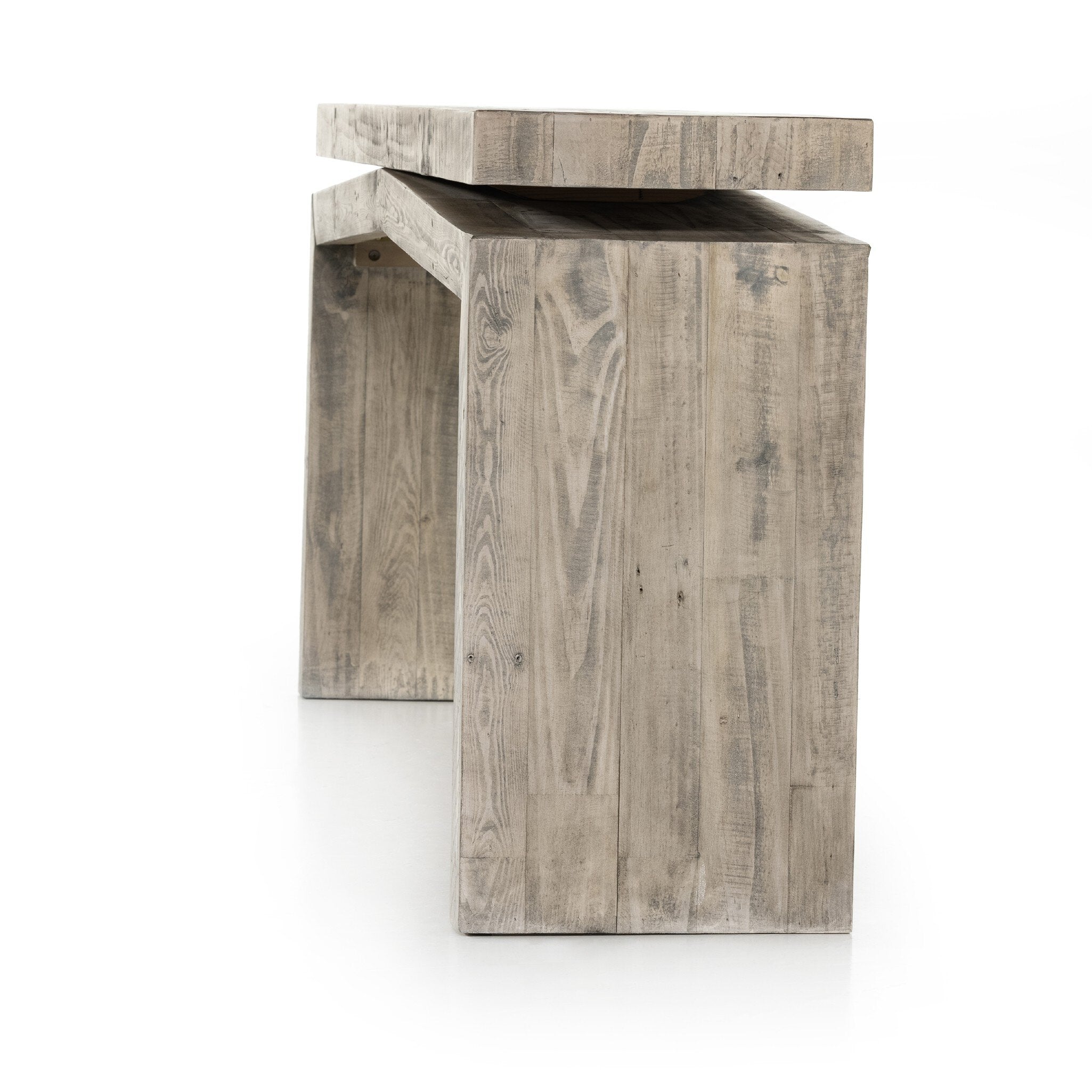 Four Hands Matthes Console Table - 79" — Weathered Wheat