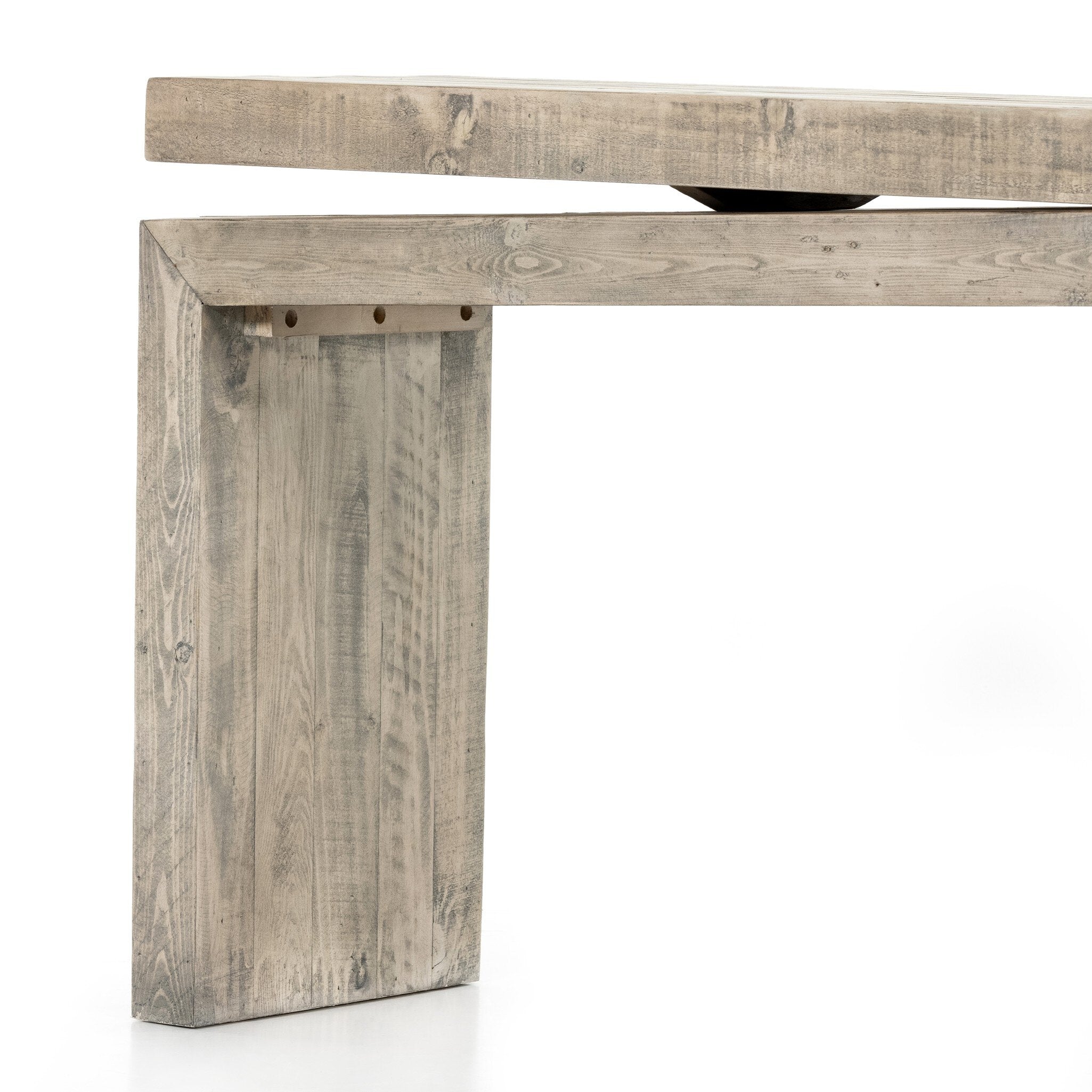 Four Hands Matthes Console Table - 79" — Weathered Wheat