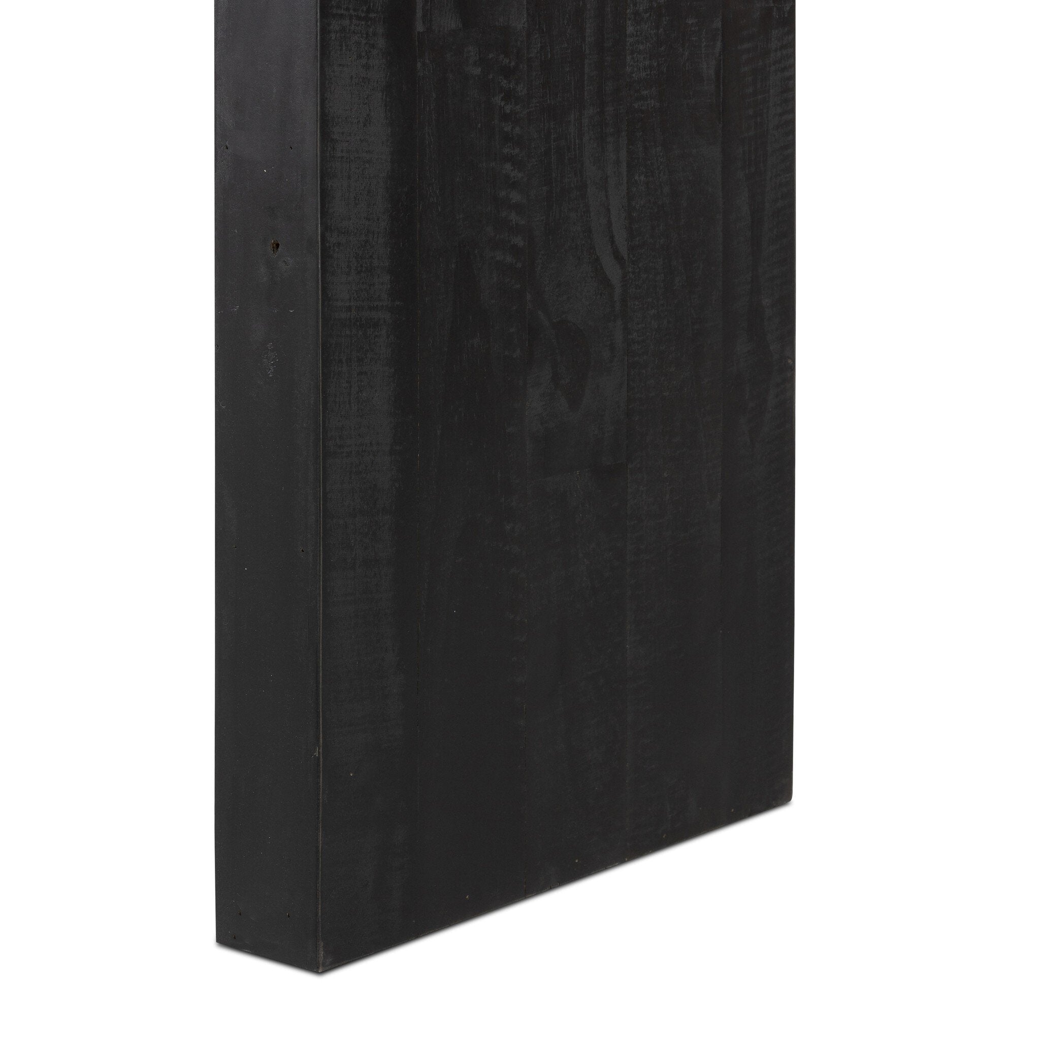 Four Hands Matthes Console Table - 79" — Aged Black Pine