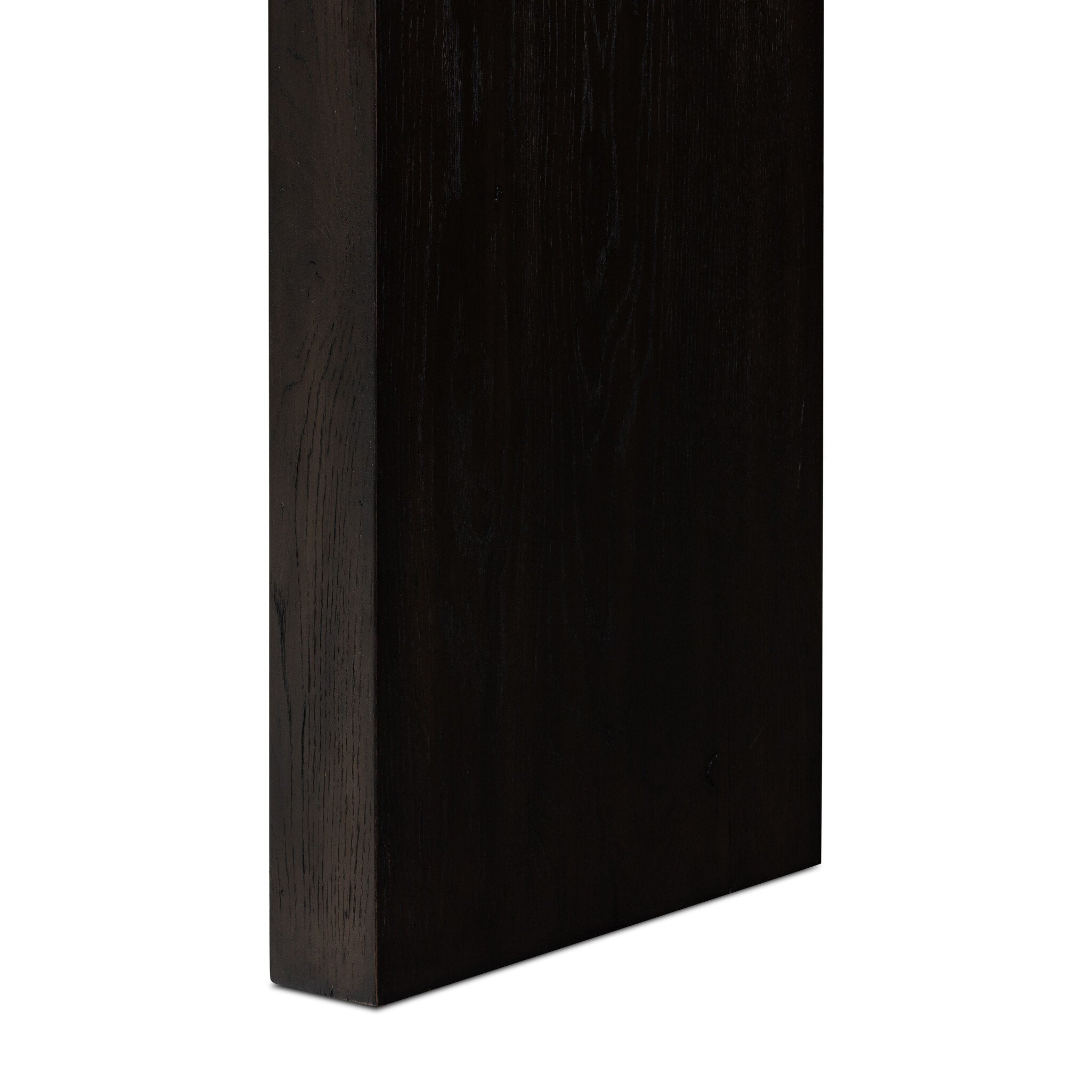 Four Hands Matthes Console Table - 79" — Smoked Black Veneer
