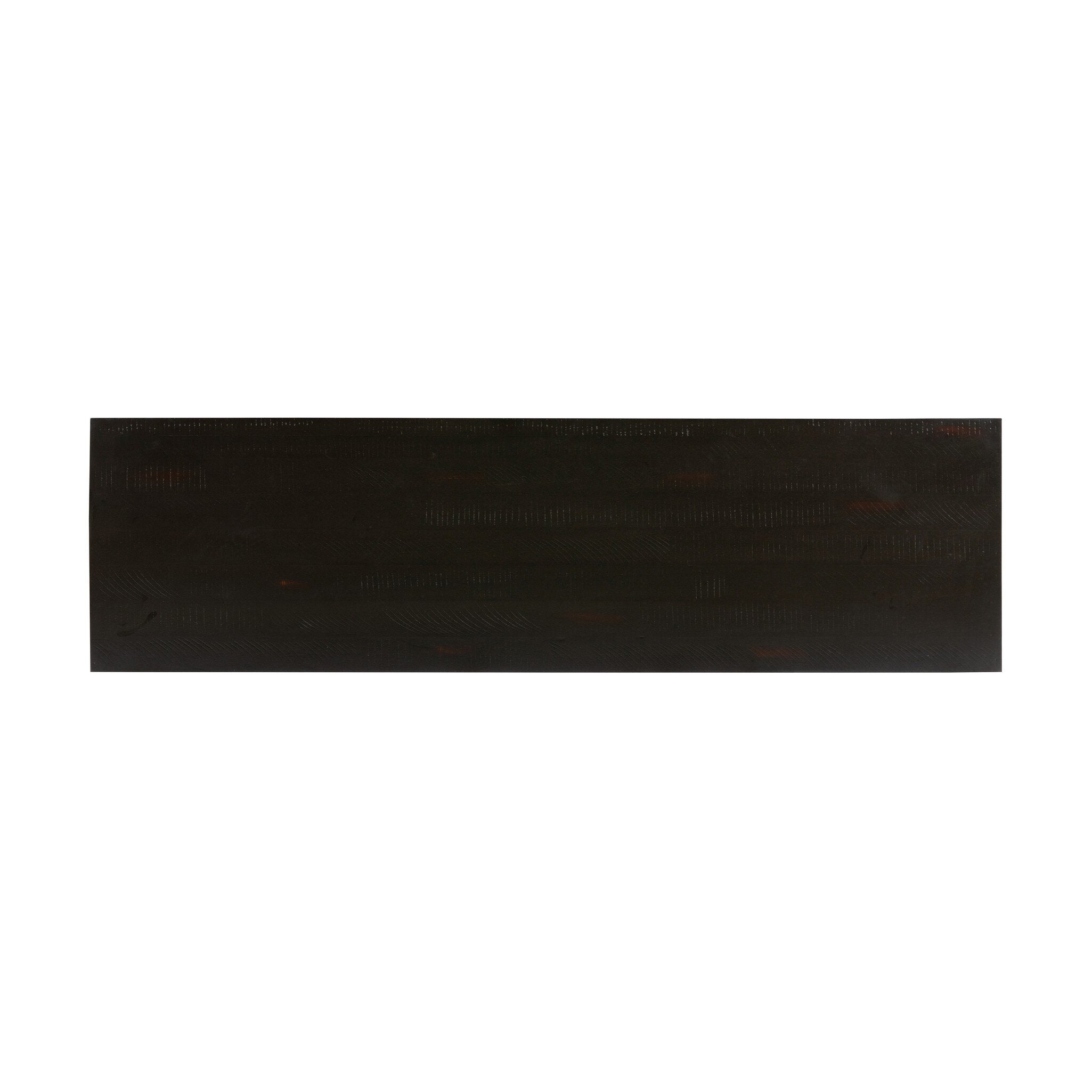 Four Hands Suki 6 Drawer Dresser — Burnished Black-Brass (Alexa Hardware)-Burnished Black Solid