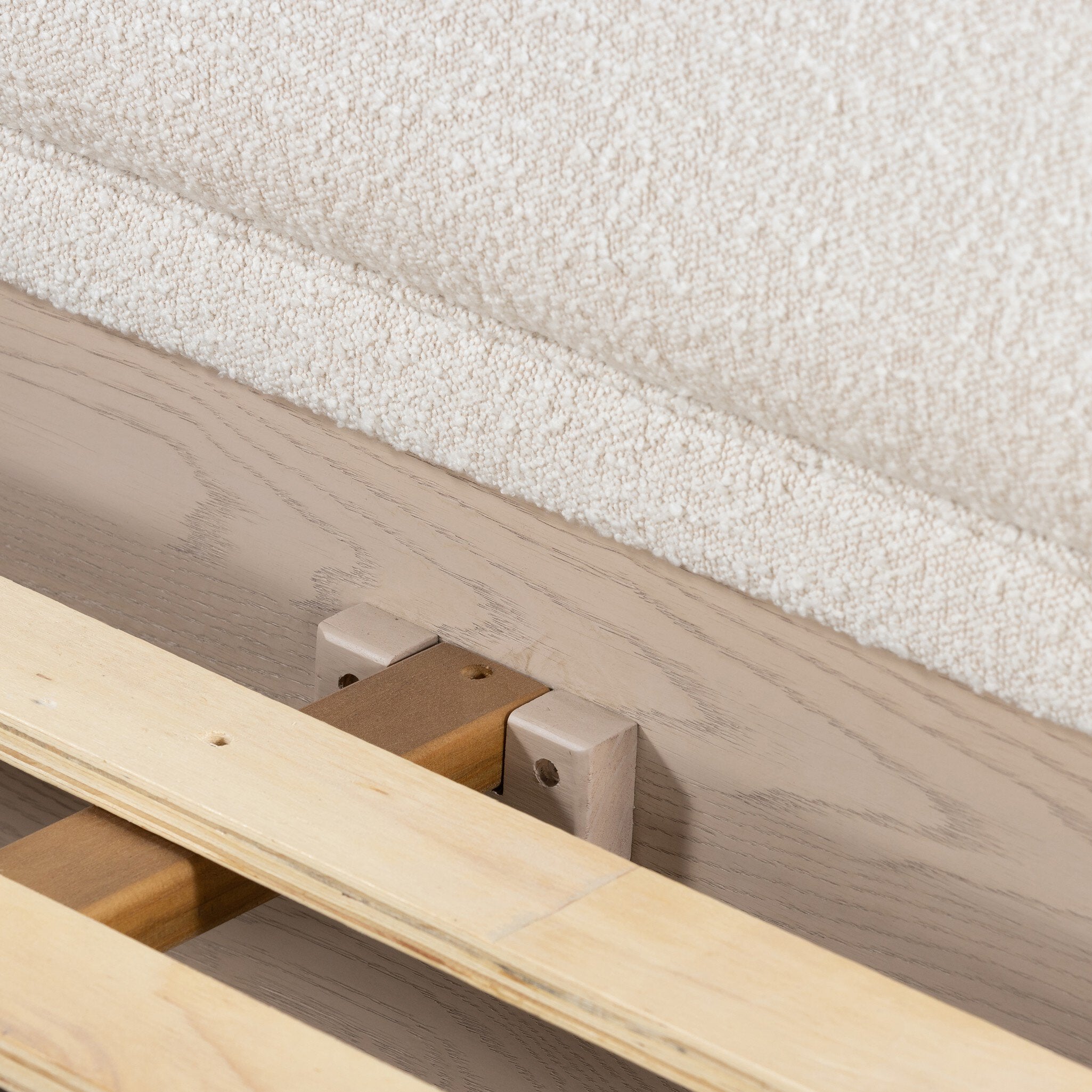 Four Hands Rosedale Bed — Yucca Oak Veneer-Knoll Natural-Yucca Oak-King