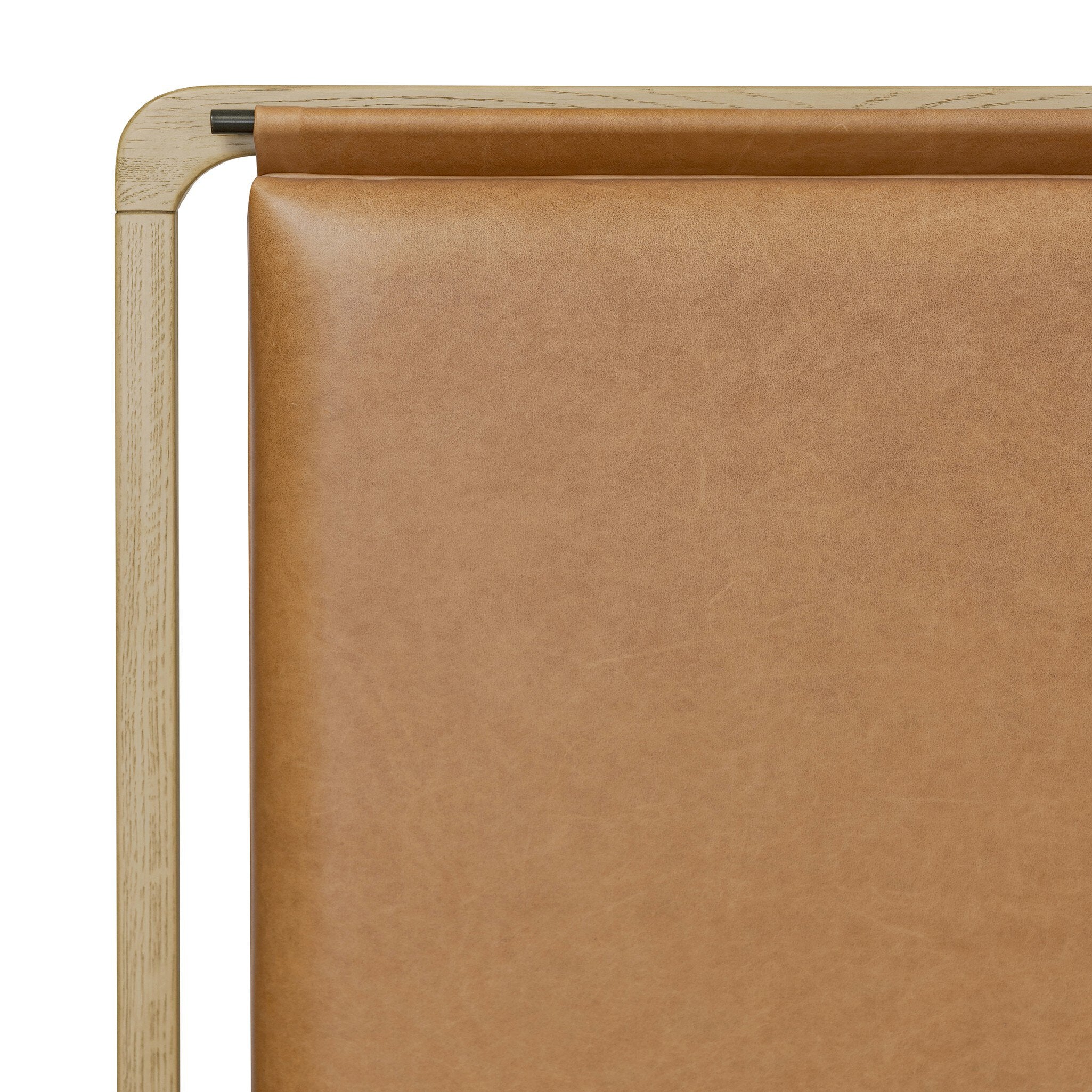 Four Hands Rosedale Bed — Yucca Oak Veneer-Chaps Sand-Yucca Oak-Twin