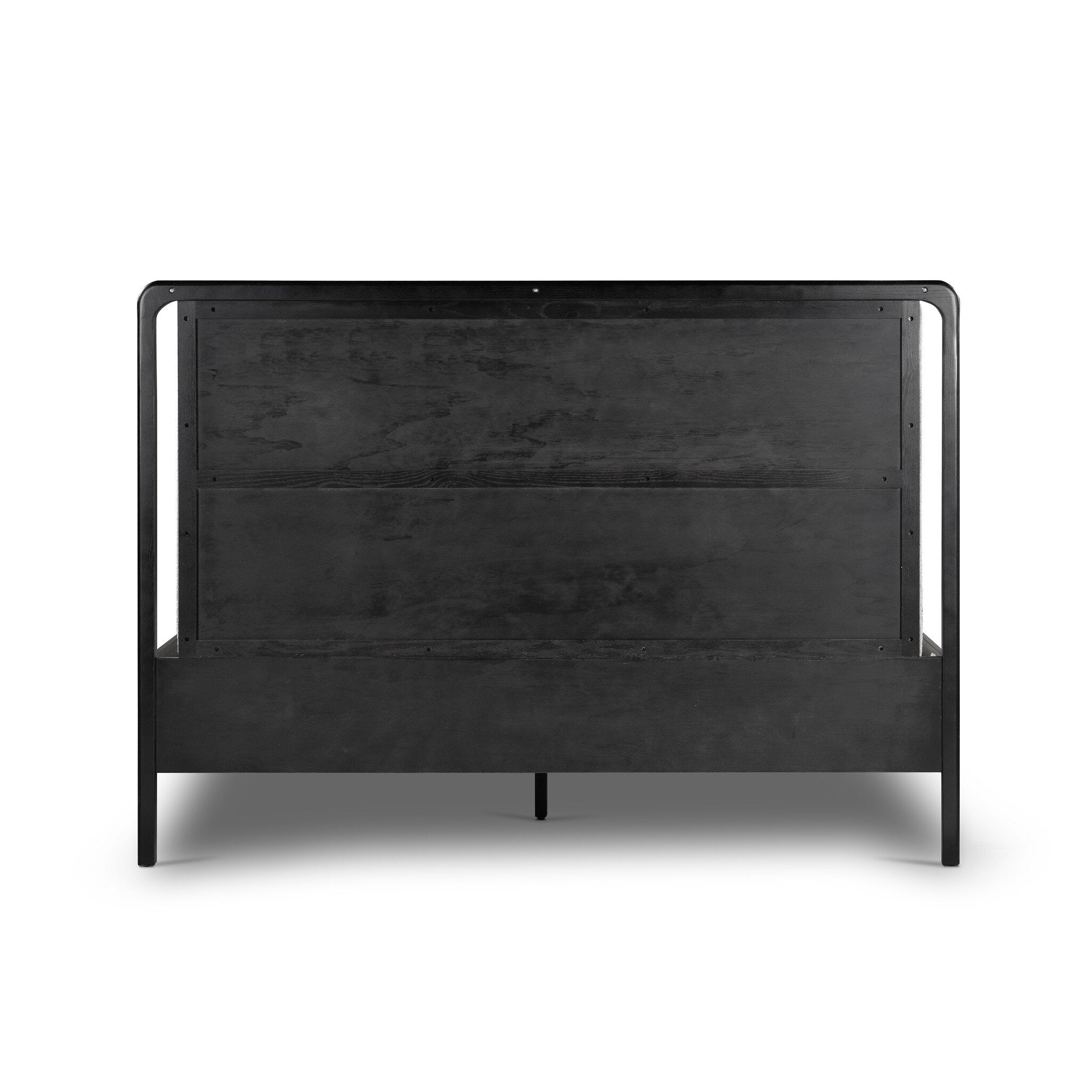 Four Hands Rosedale Bed — Ebony Oak-Chaps Sand-Yucca Oak-Queen