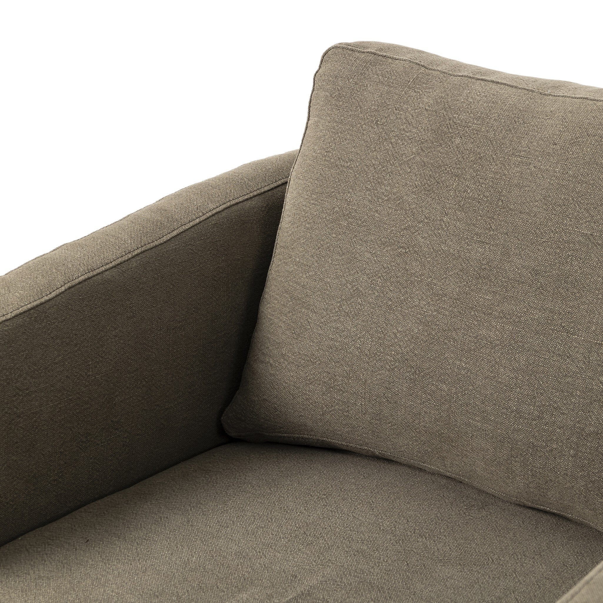 Four Hands Jayda Chair — Broadway Olive-Natural Cane-Gunmetal