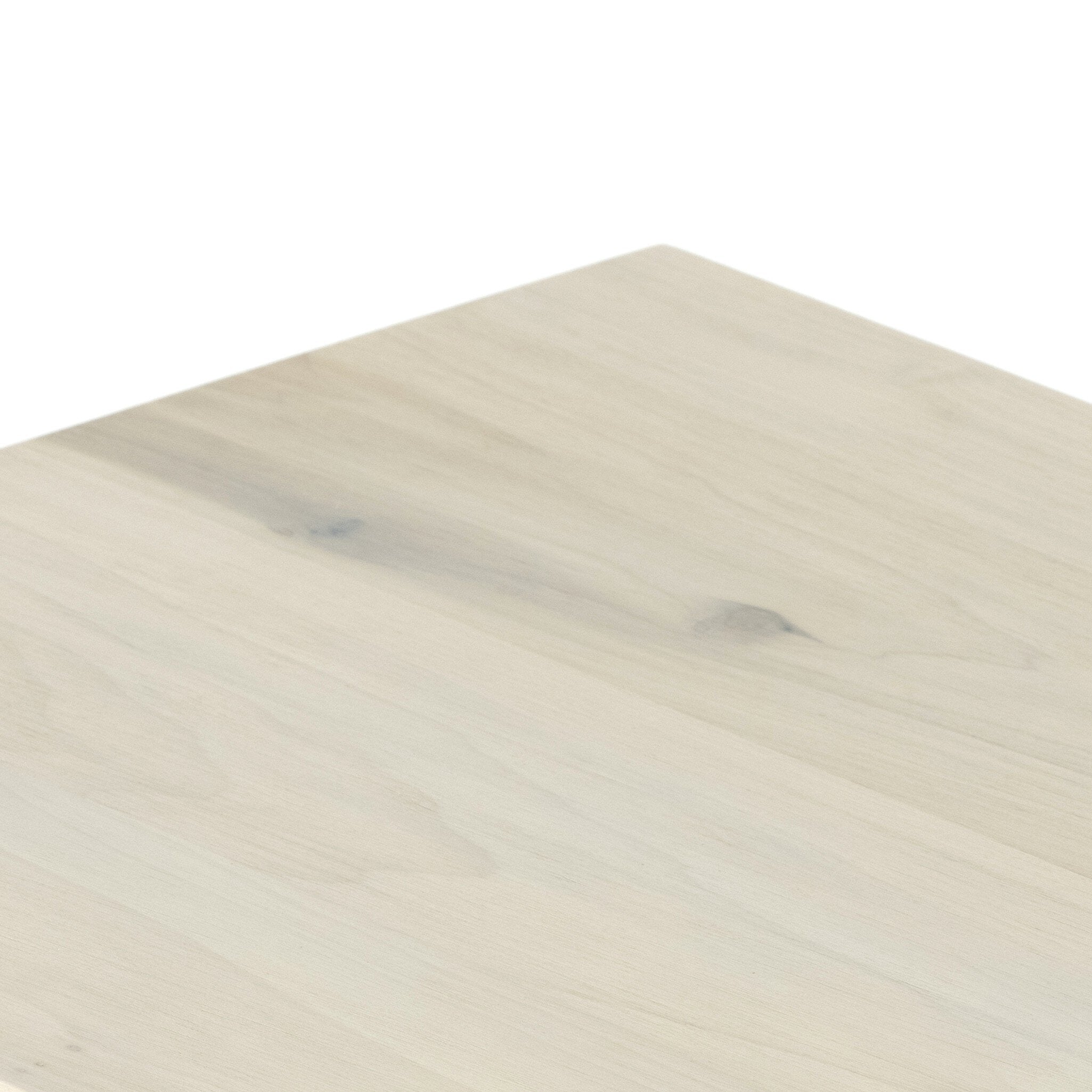 Four Hands Trey 7 Drawer Dresser — Dove Poplar-Natural Iron-Toffee Leather