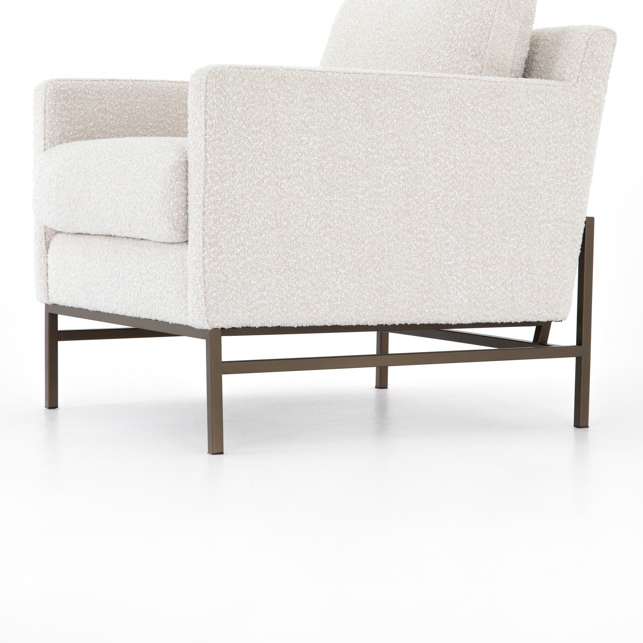 Four Hands Vanna Chair — Knoll Natural-Aged Bronze