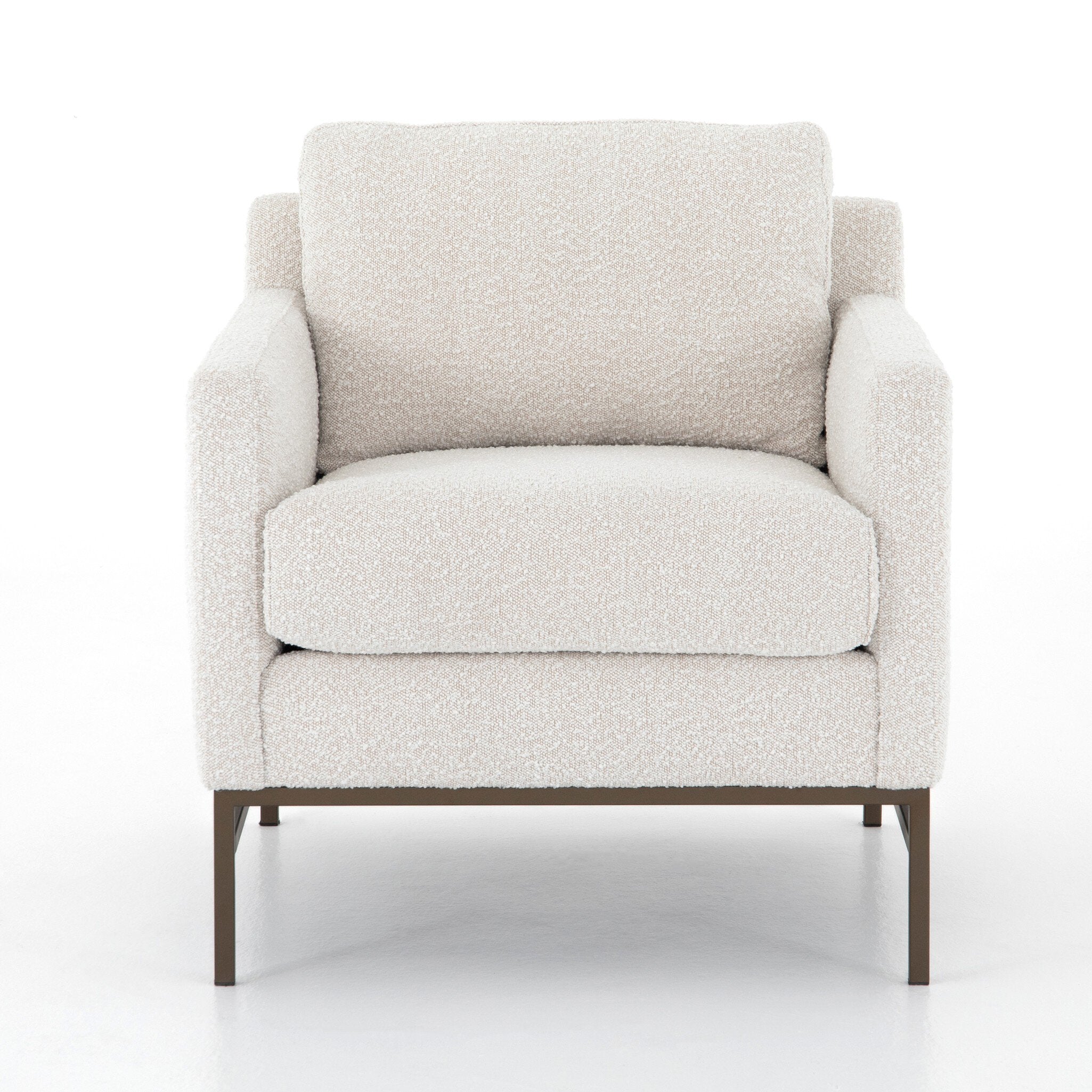 Four Hands Vanna Chair — Knoll Natural-Aged Bronze