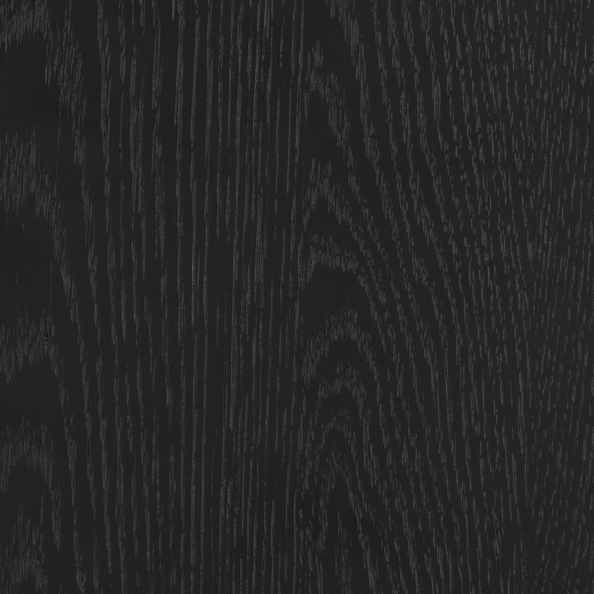 Four Hands Rosedale Nightstand — Ebony Oak-Chaps Sand-Gunmetal