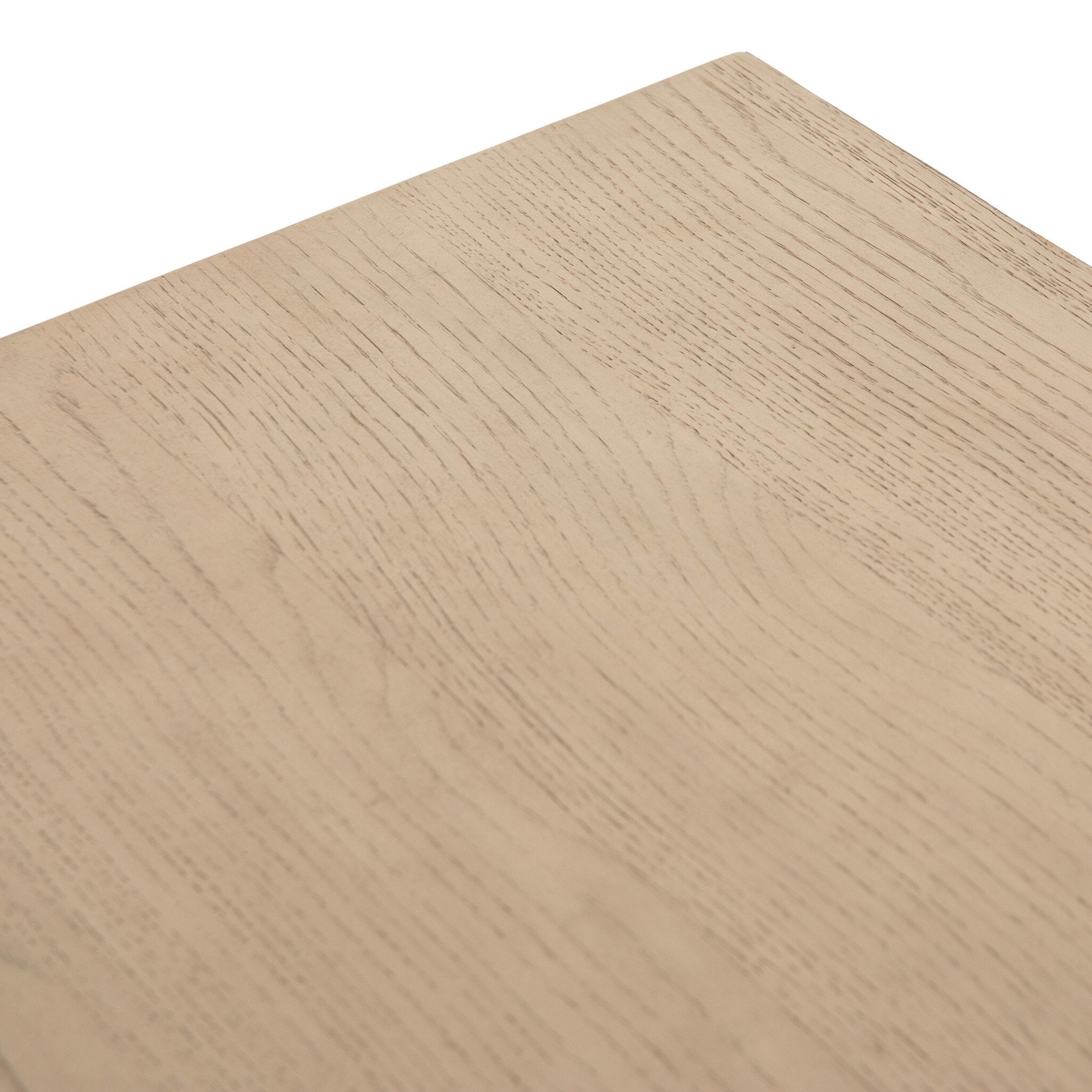 Four Hands Rosedale Nightstand — Yucca Oak Veneer-Chaps Sand-Gunmetal