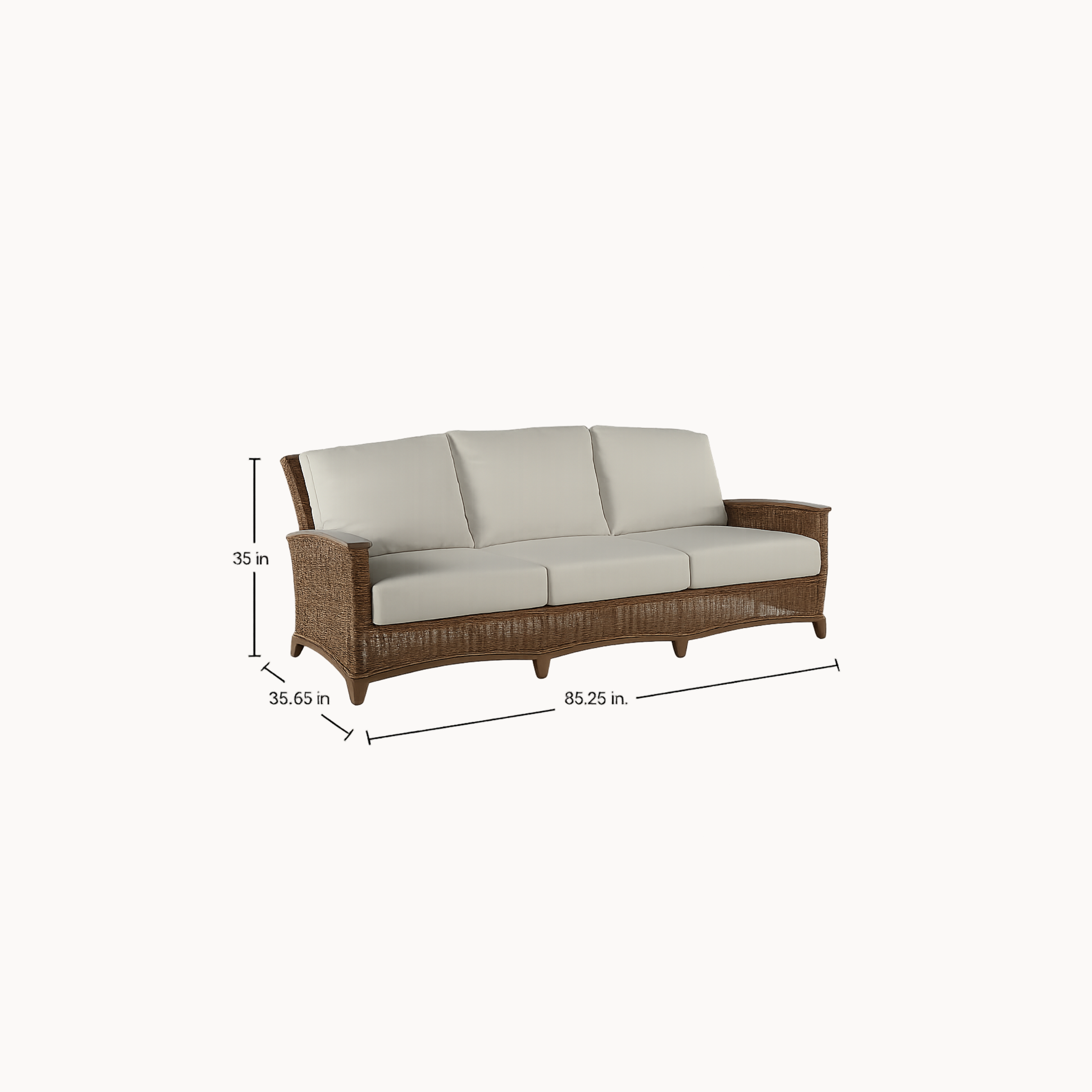 Astoria Sofa Raffia