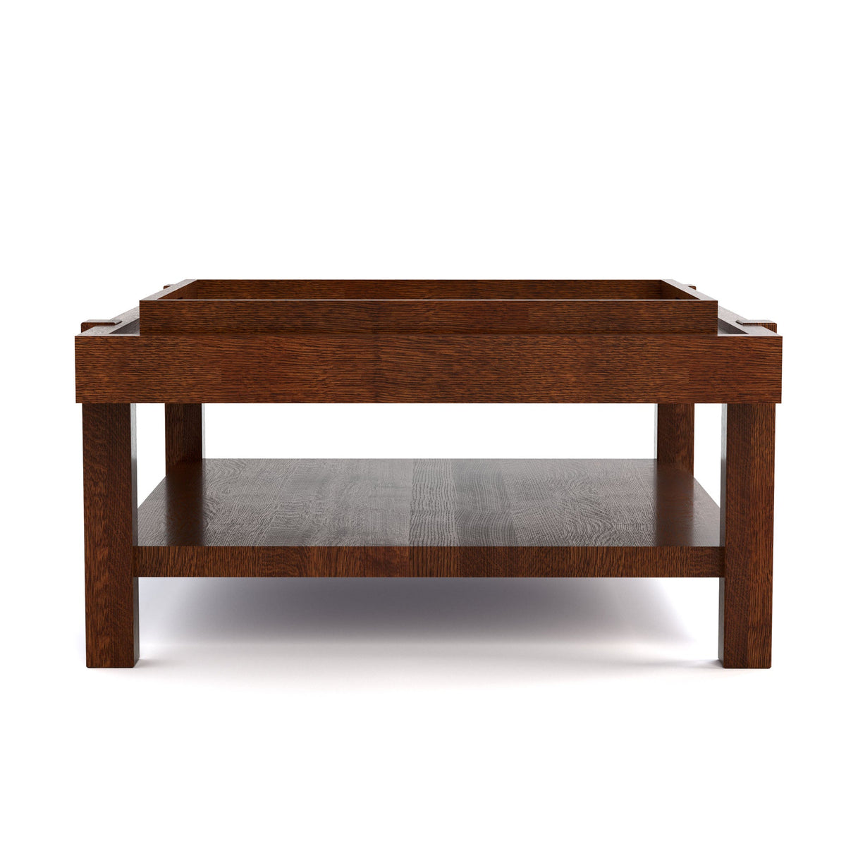 Stickley Durant Copper Tray Cocktail Table — 032 Onondaga