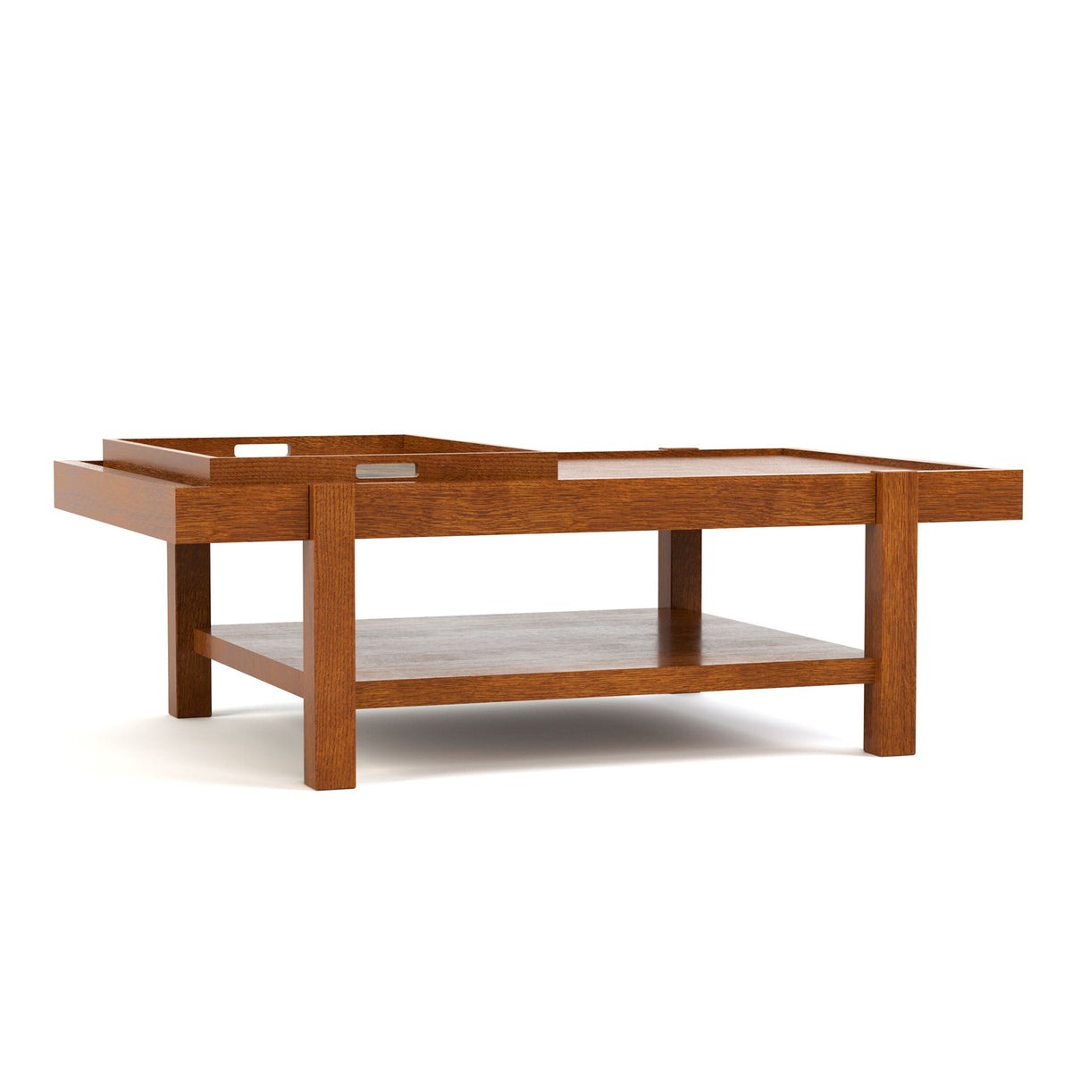Stickley Durant Copper Tray Cocktail Table — 054 Aurora
