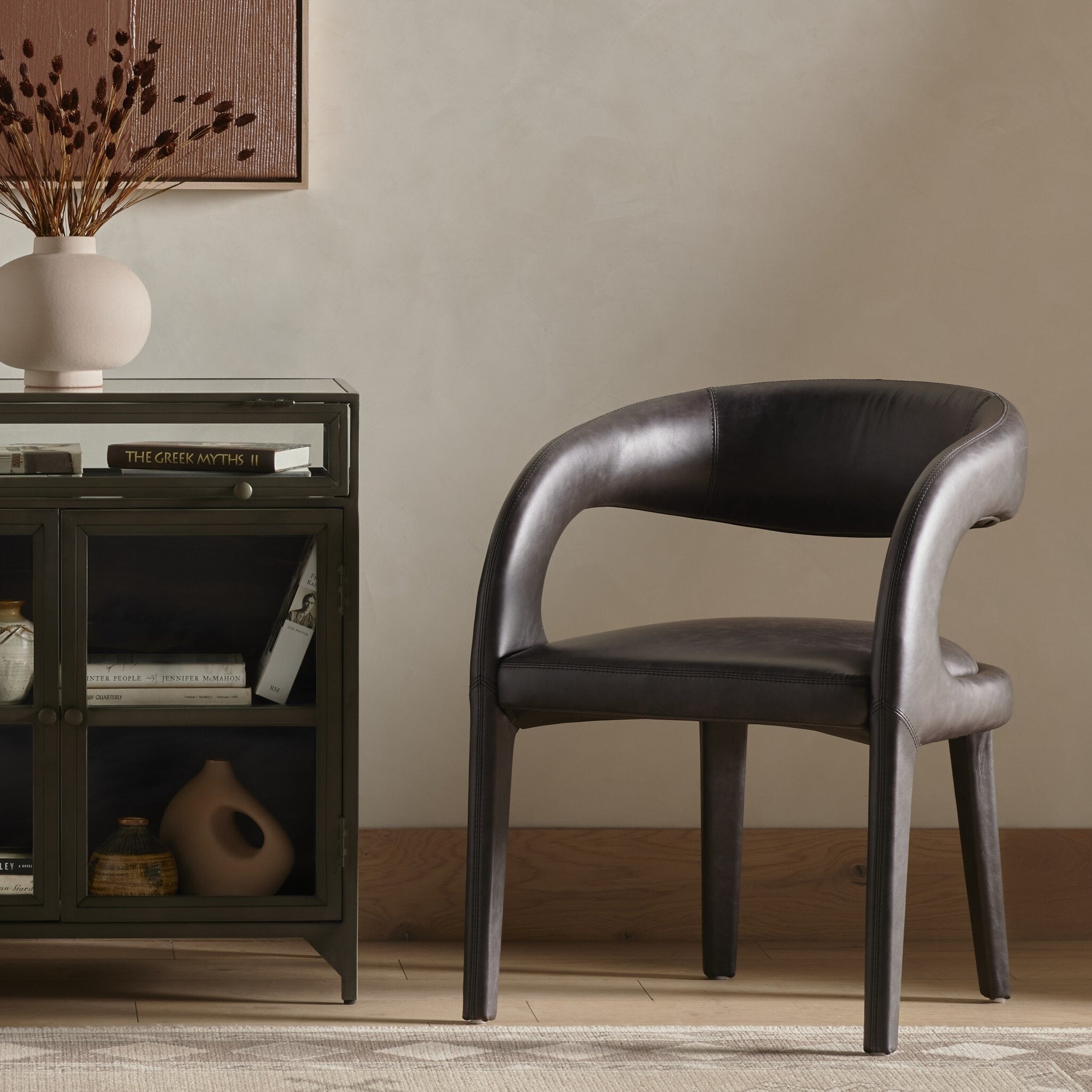 Four Hands Hawkins Dining Chair — Sonoma Black