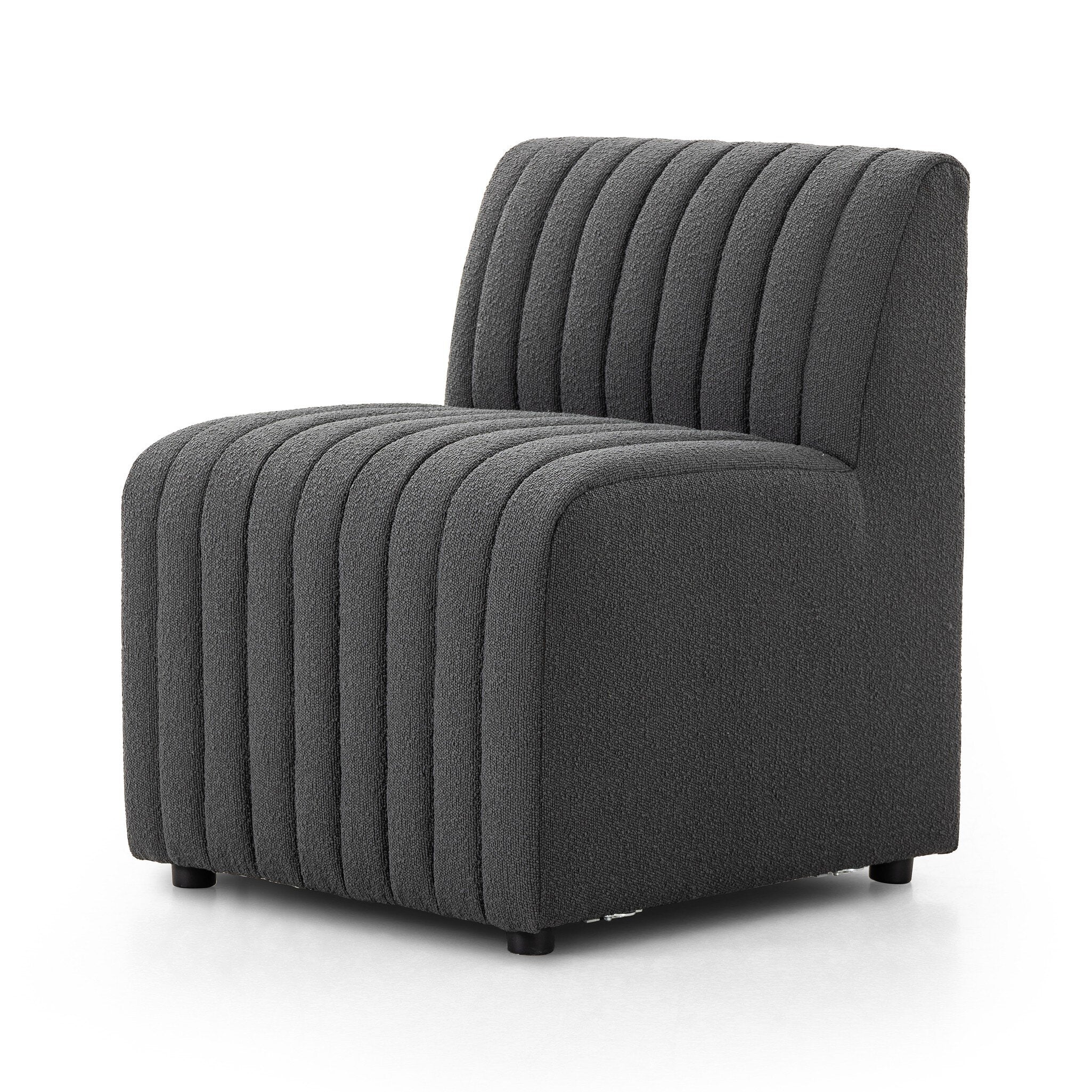 Four Hands Build Your Own: Augustine Dining Banquette — FIQA Boucle Charcoal