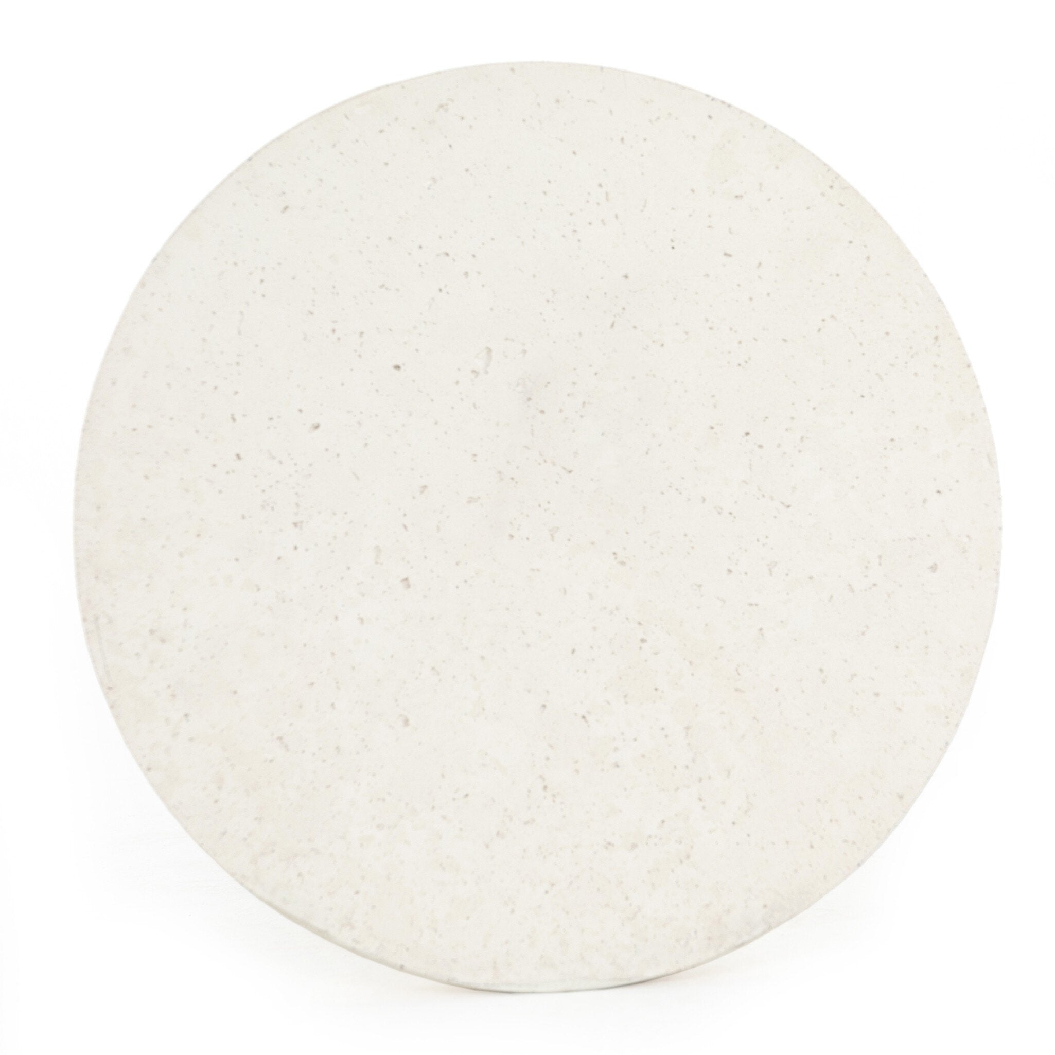 Four Hands Koda Outdoor End Table — Textured White