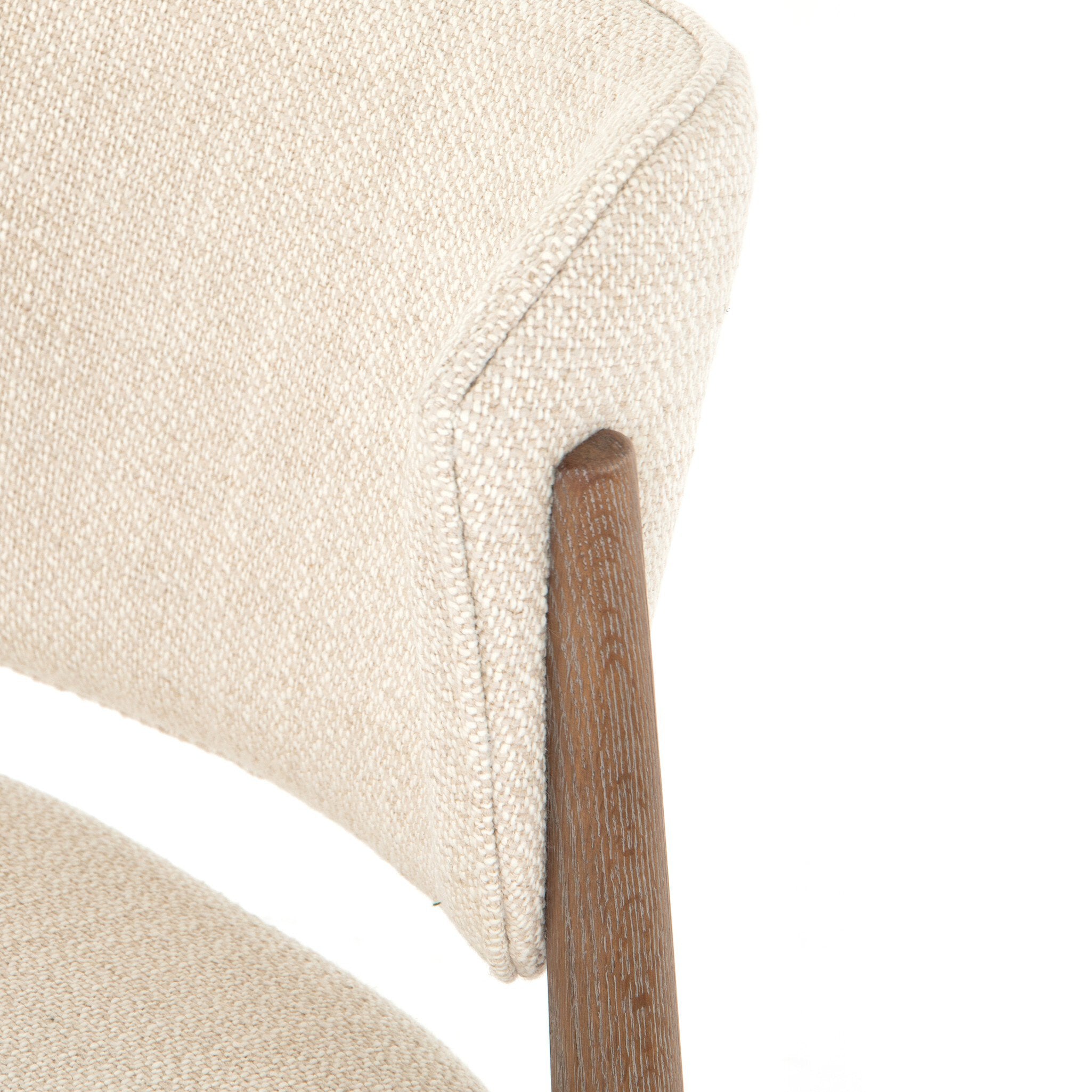 Four Hands Joren Dining Chair — Irving Taupe-Oak Pecan Whitewash