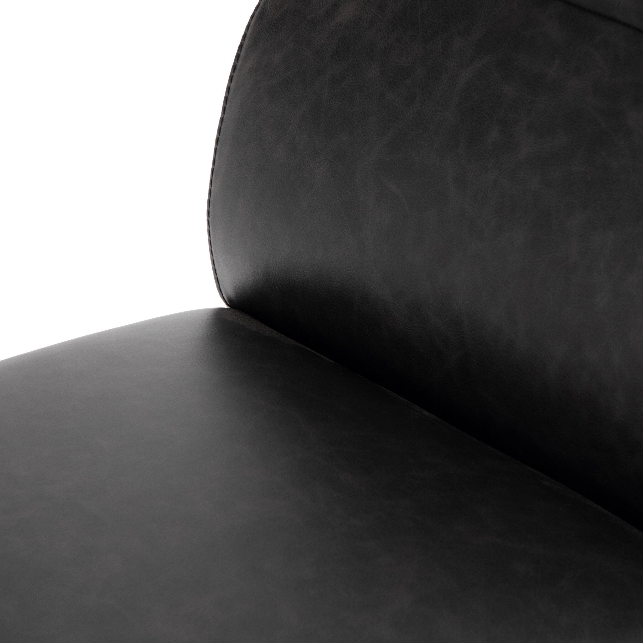 Four Hands Klein Dining Chair — Sonoma Black-Black Iron