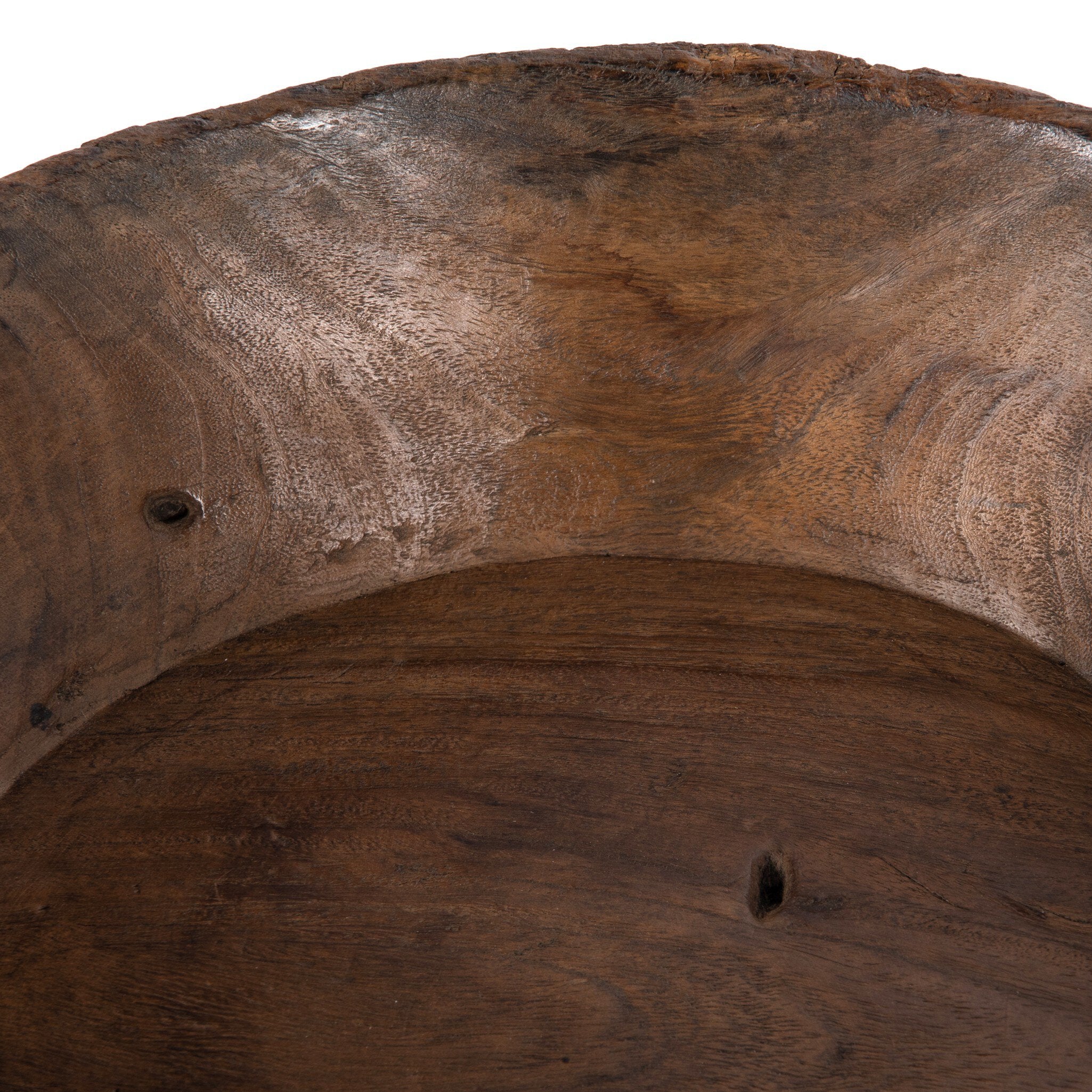Four Hands Found Wooden Bowl — Reclaimed Natural