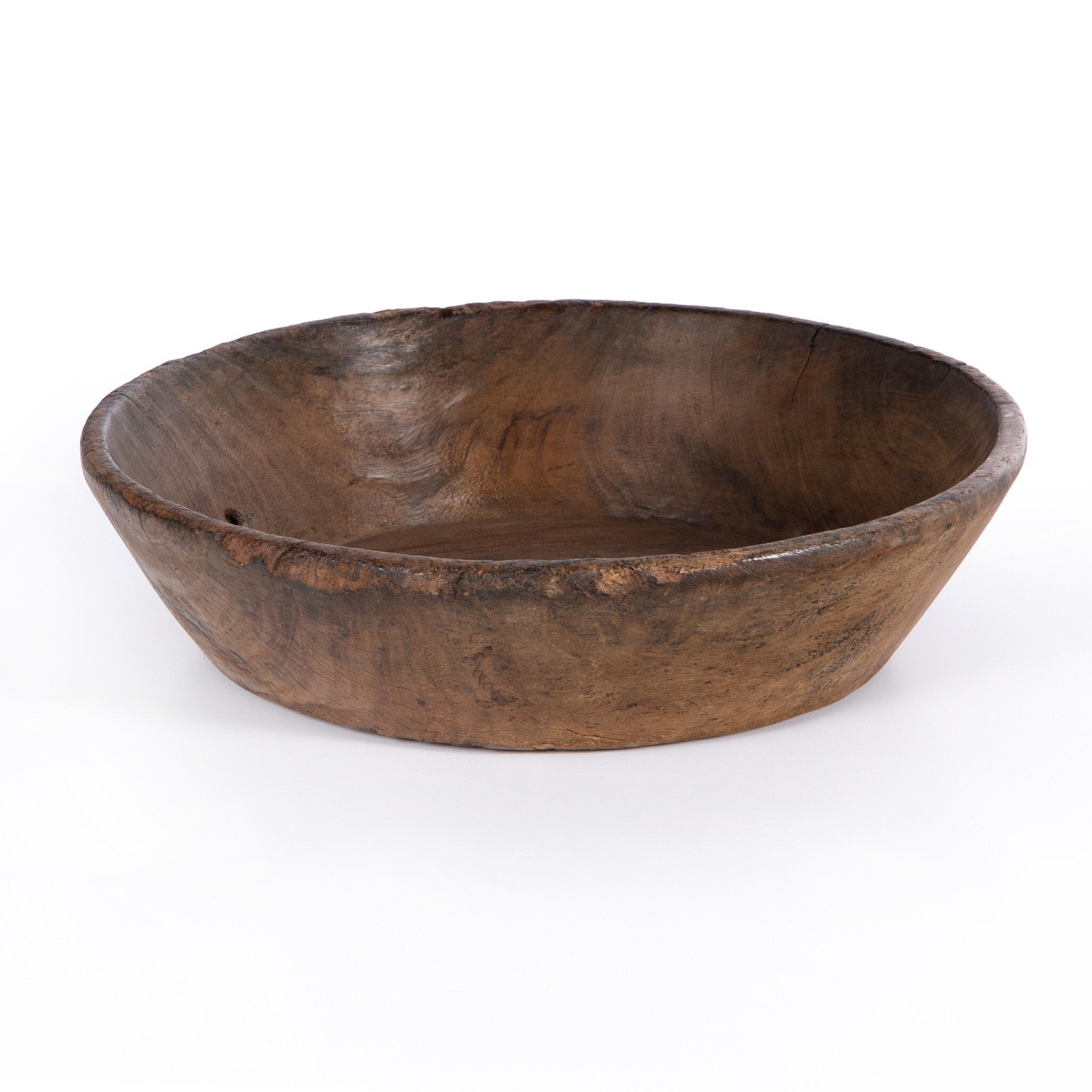 Four Hands Found Wooden Bowl — Reclaimed Natural