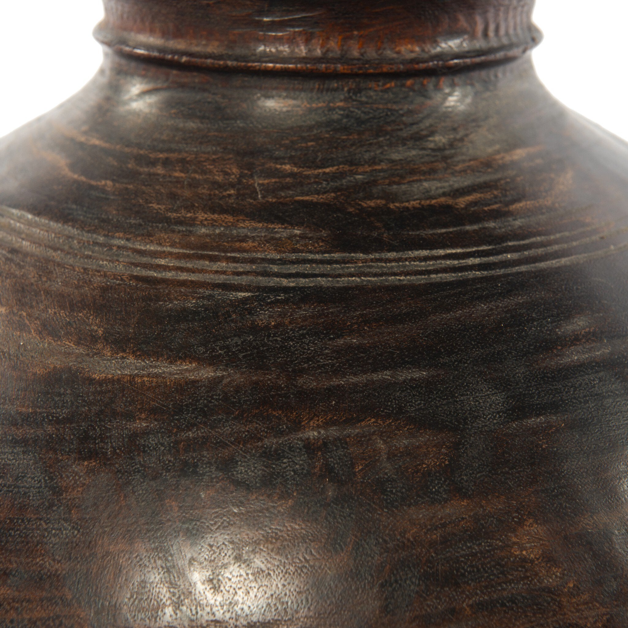 Four Hands Found Wooden Jar — Reclaimed Natural