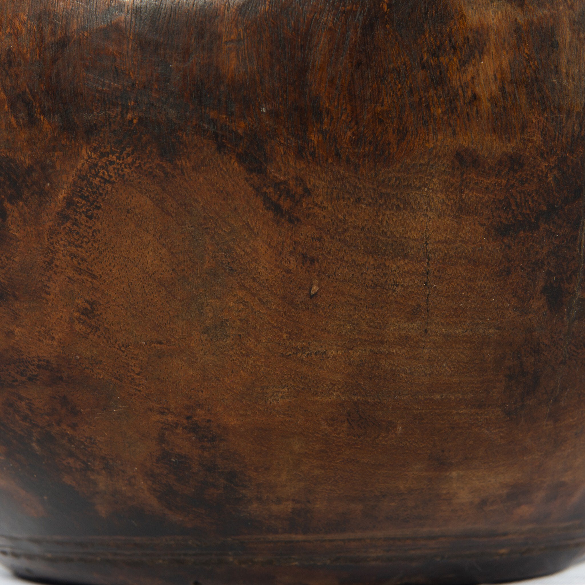 Four Hands Found Wooden Jar — Reclaimed Natural