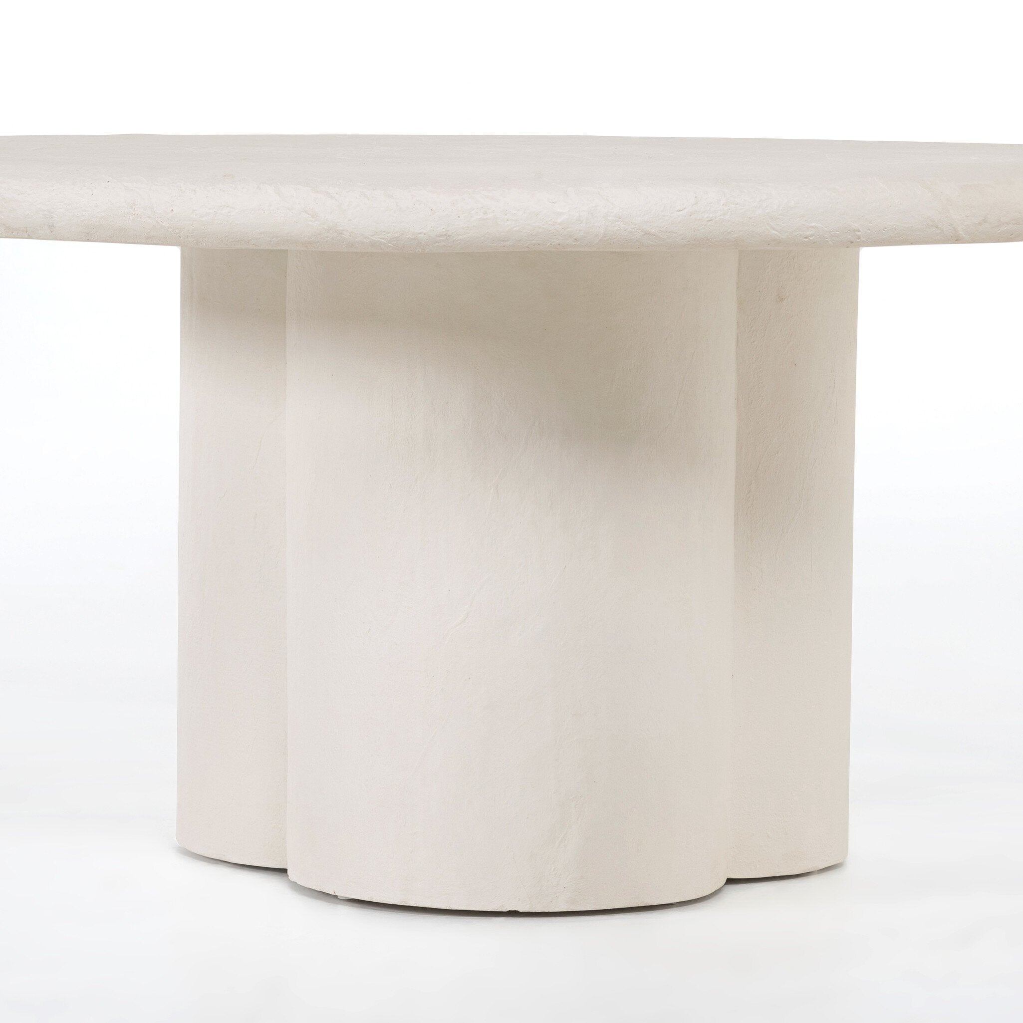 Four Hands Grano Dining Table — Plaster Molded Concrete