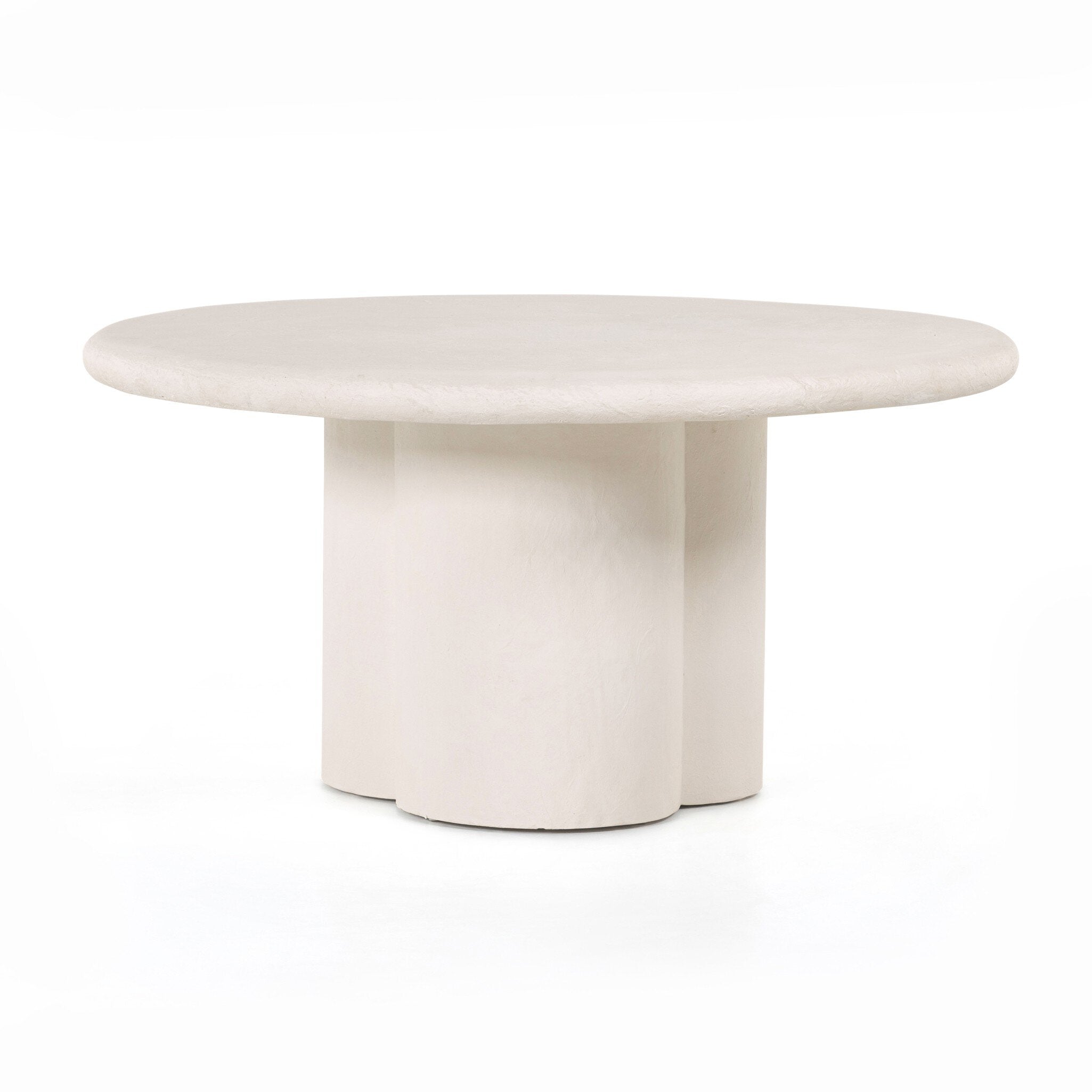 Four Hands Grano Dining Table — Plaster Molded Concrete