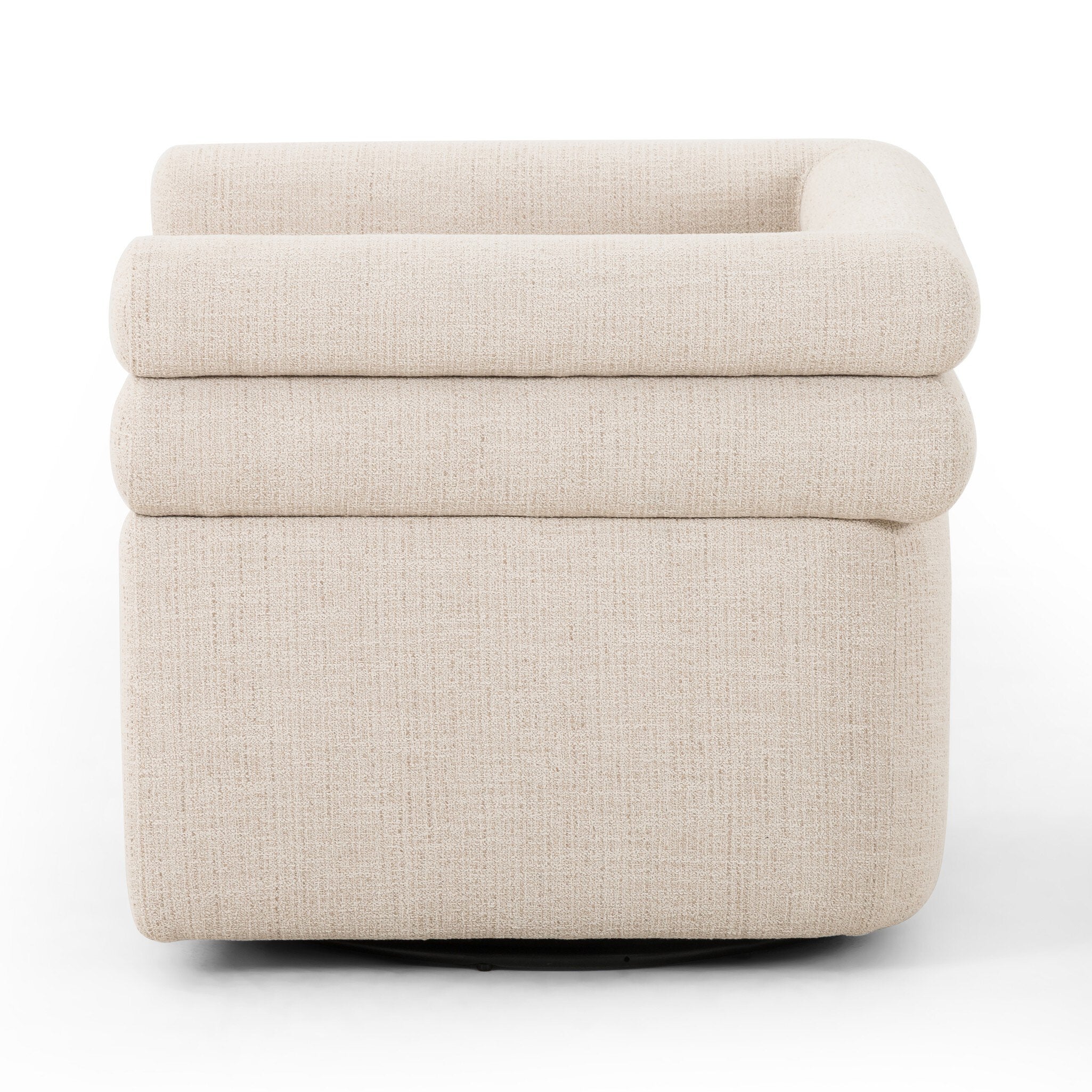 Four Hands Evie Swivel Chair — Hampton Cream