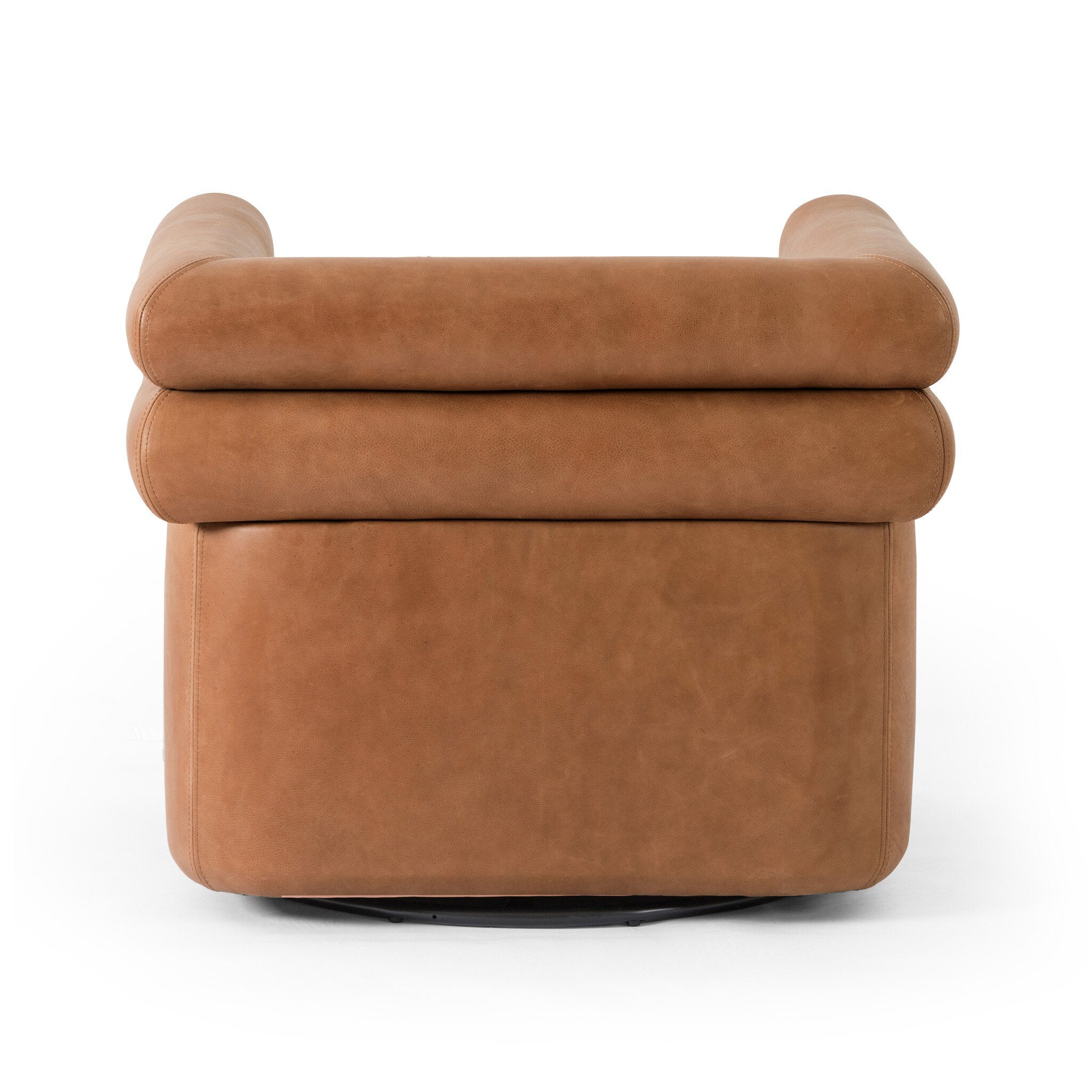 Four Hands Evie Swivel Chair — Palermo Cognac