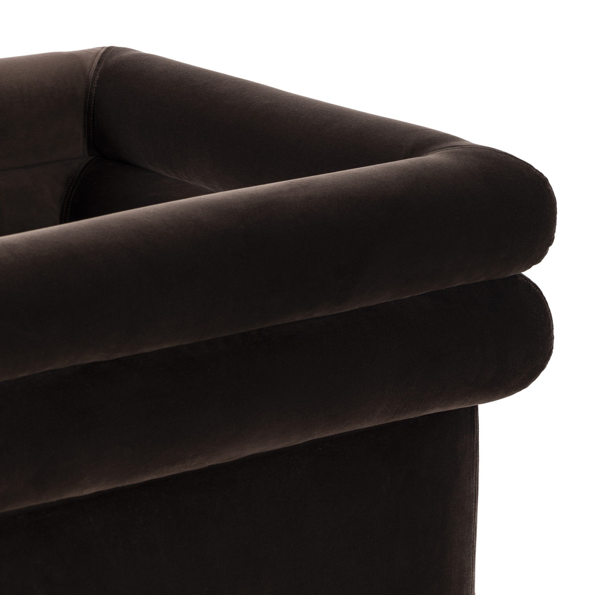 Four Hands Evie Swivel Chair — Surrey Cocoa