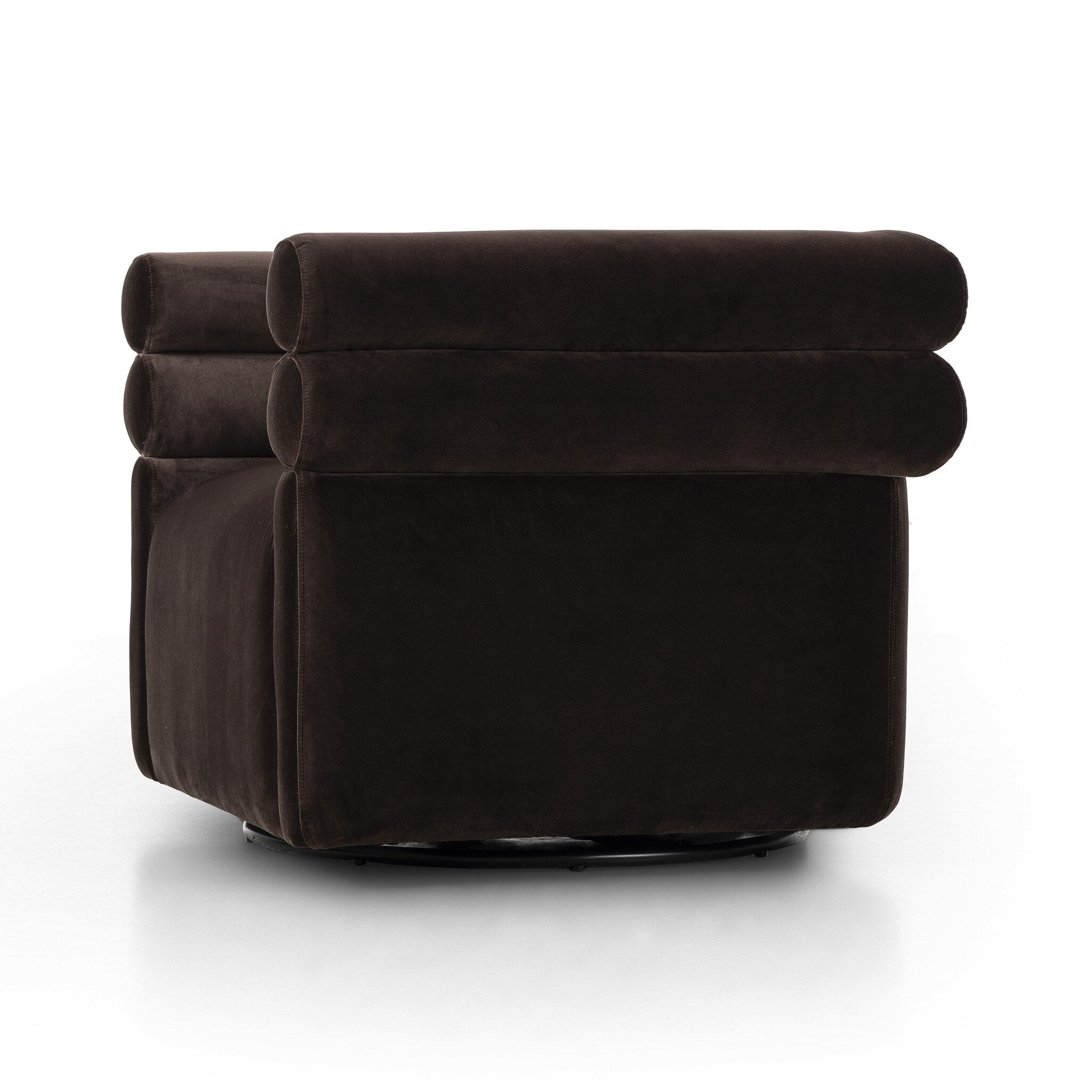Four Hands Evie Swivel Chair — Surrey Cocoa