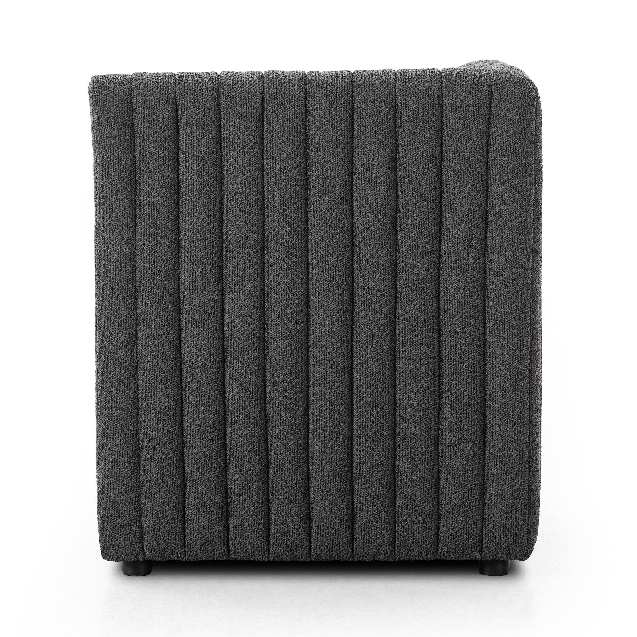 Four Hands Build Your Own: Augustine Dining Banquette — FIQA Boucle Charcoal