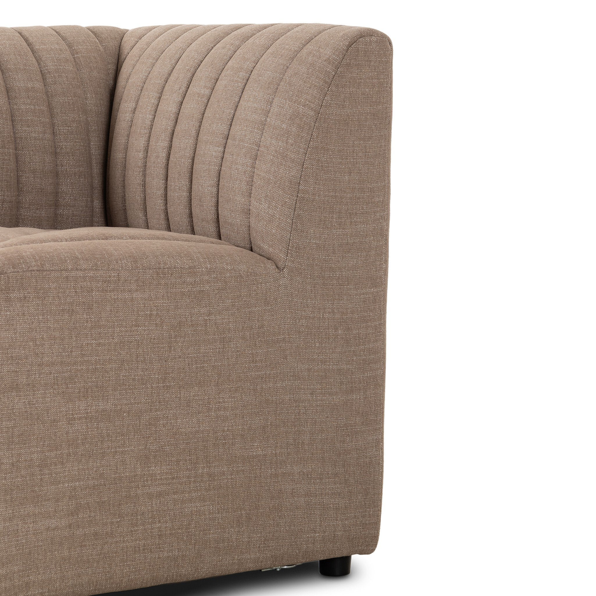 Four Hands Build Your Own: Augustine Dining Banquette — Crypton Nomad Taupe
