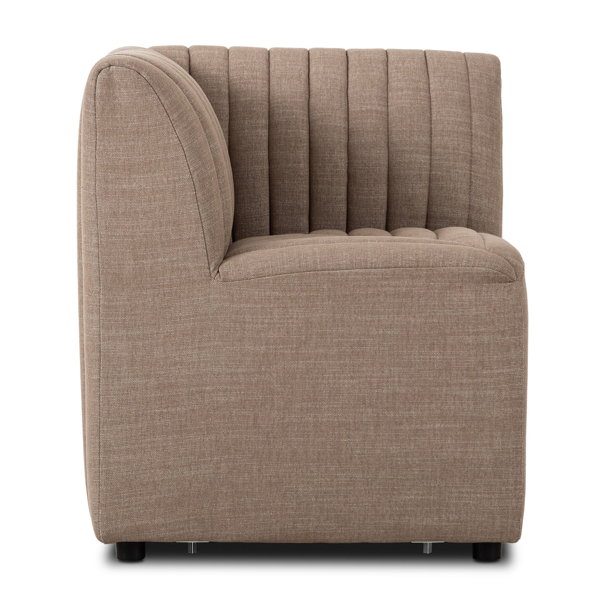 Four Hands Build Your Own: Augustine Dining Banquette — Crypton Nomad Taupe