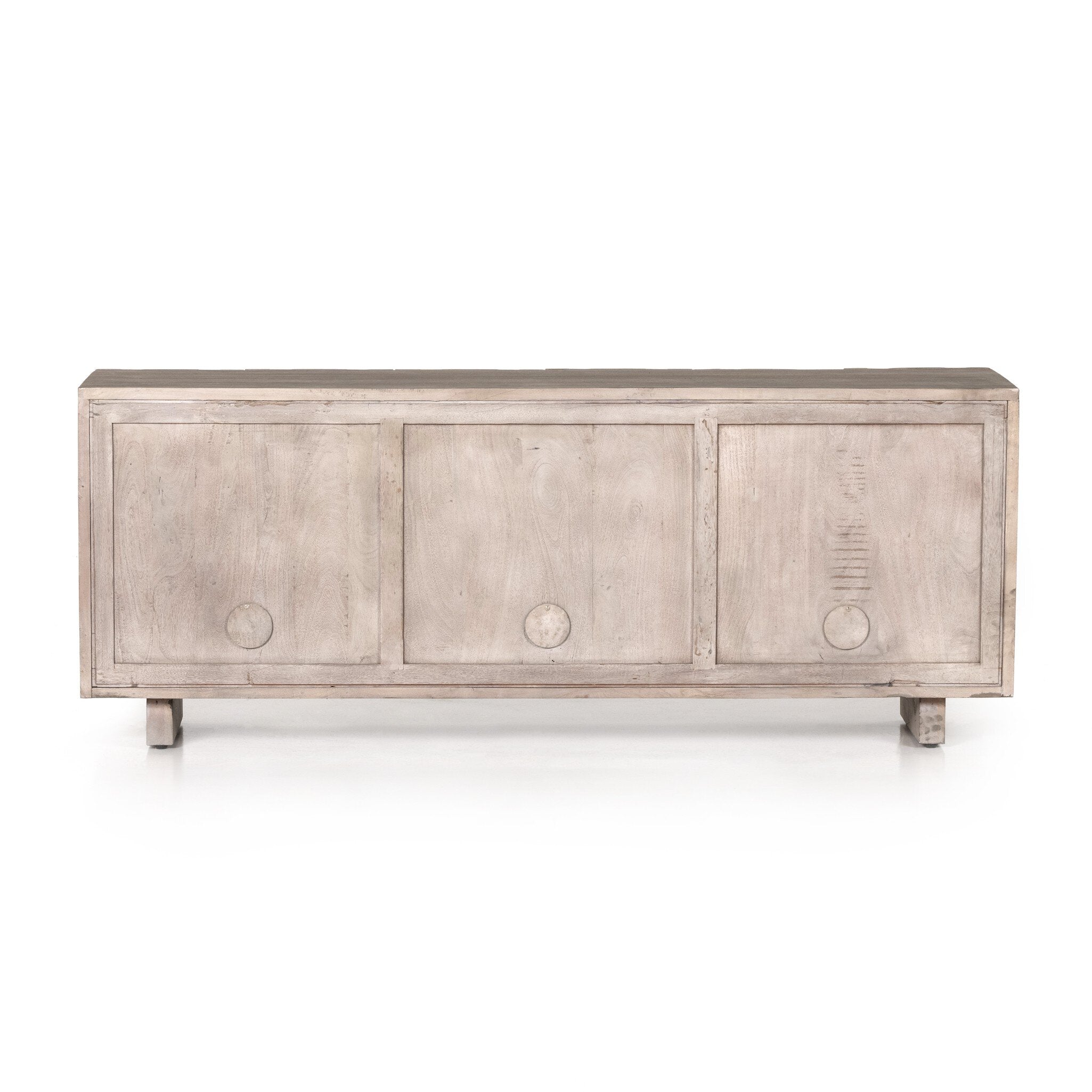 Four Hands Rivka Media Console — Aged Grey