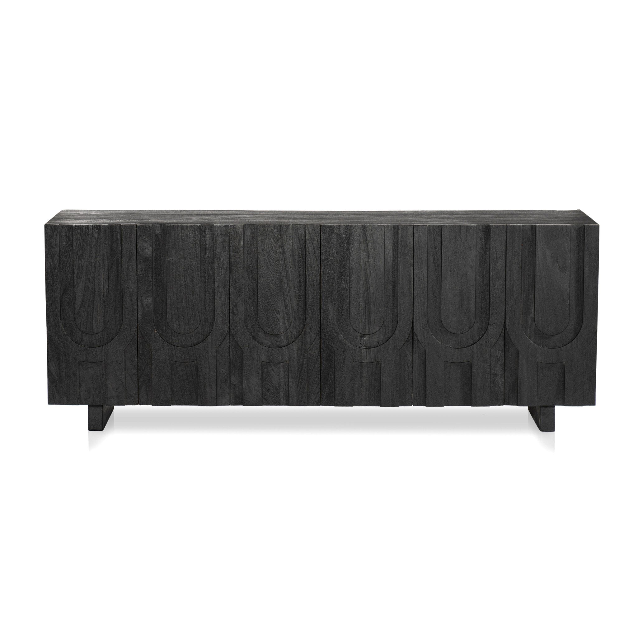 Four Hands Rivka Media Console — Dark Totem